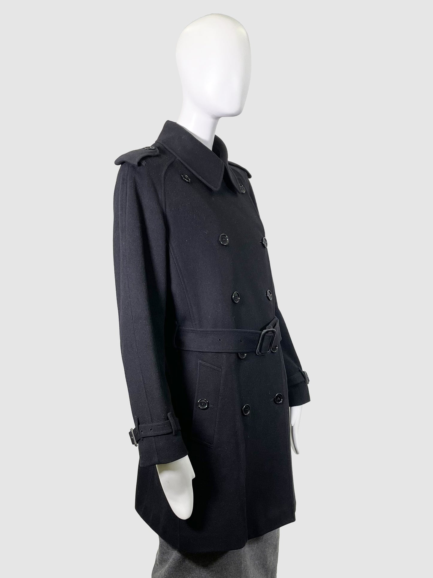 Burberry Wool and Cashmere Coat - Size 10