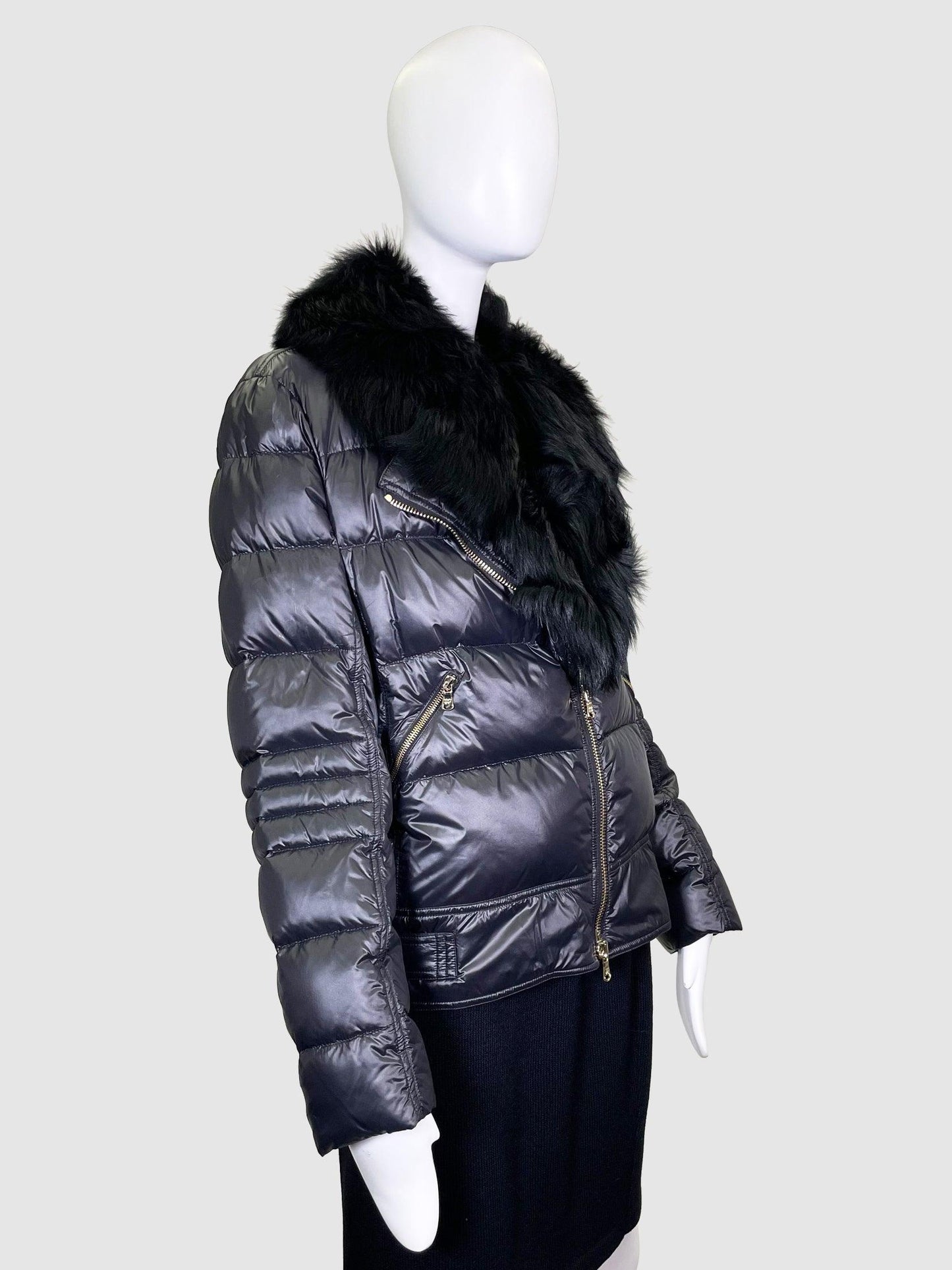 Roberto Cavalli Puffer Jacket - Size 48 - Second Nature Boutique
