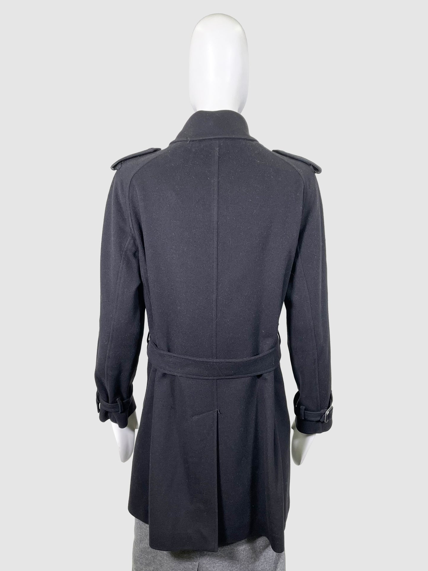 Burberry Wool and Cashmere Coat - Size 10