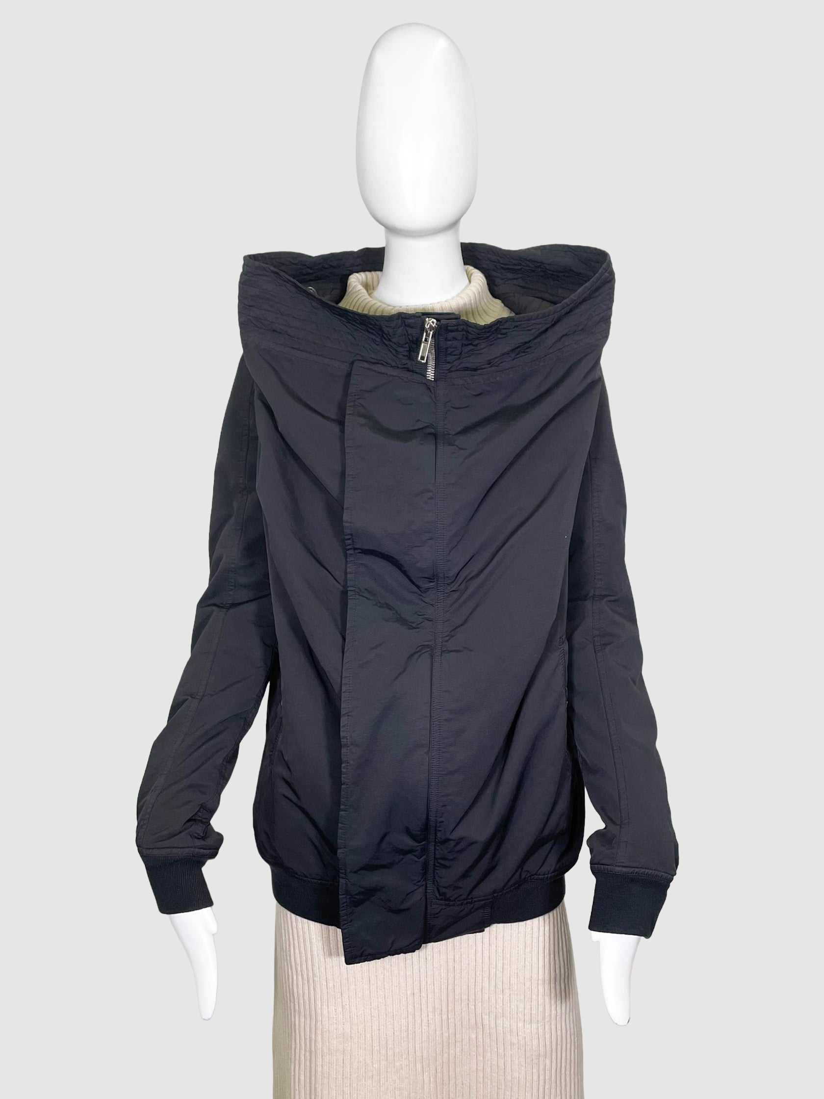 Rick Owens Oversized Waterfall Jacket - Size S