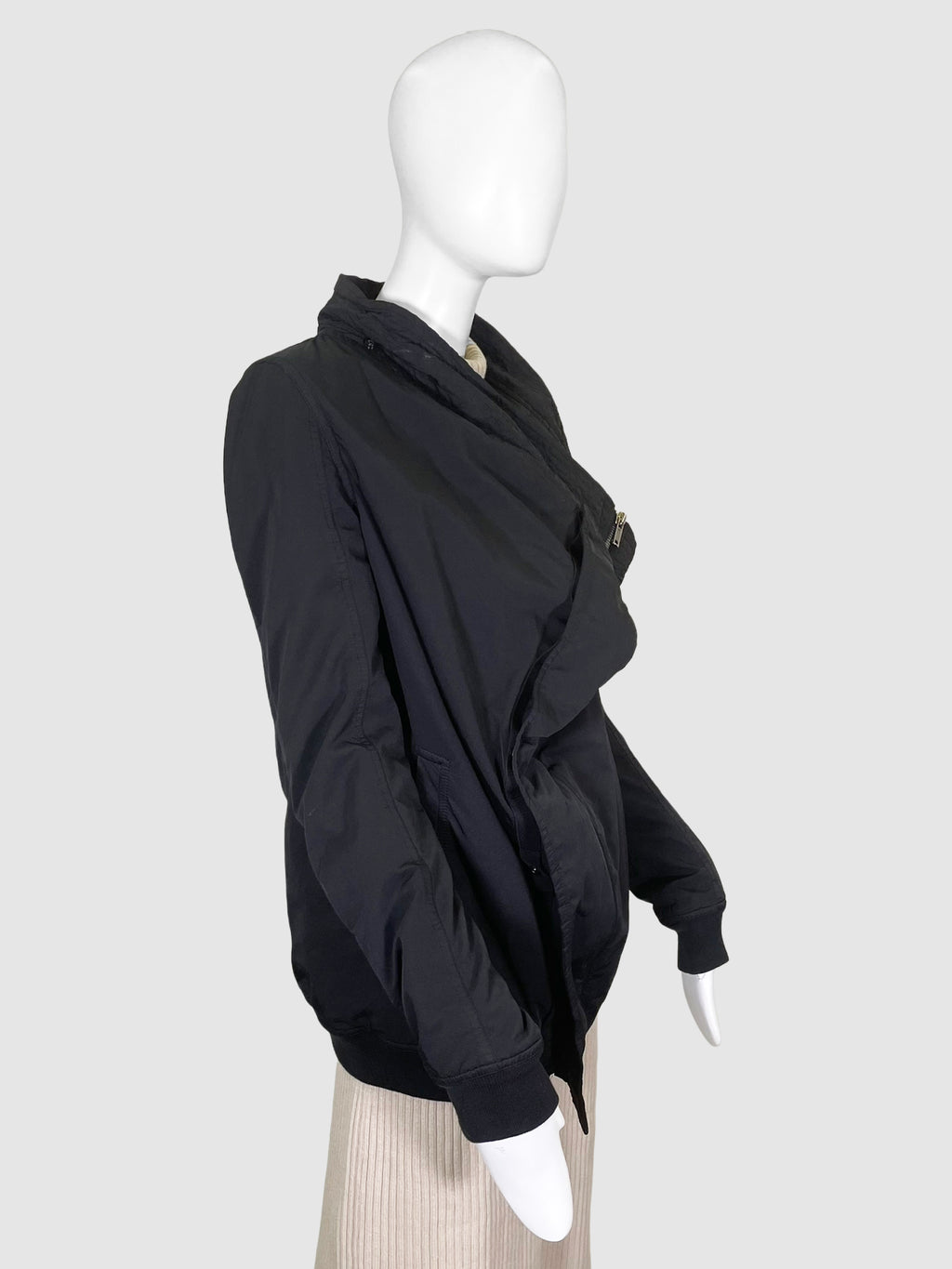 Rick Owens Oversized Waterfall Jacket - Size S