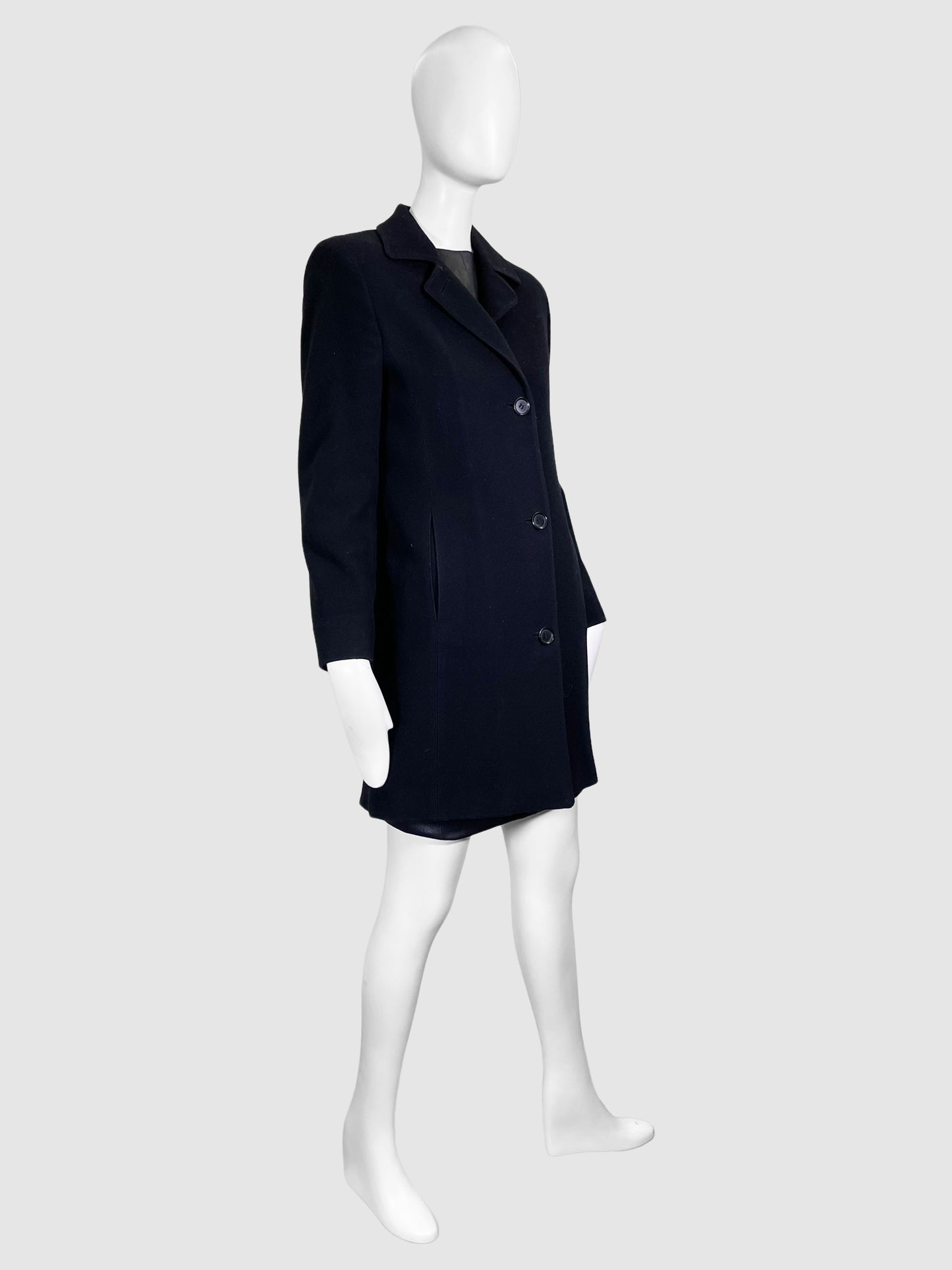 Tailored Wool Coat - Size 2