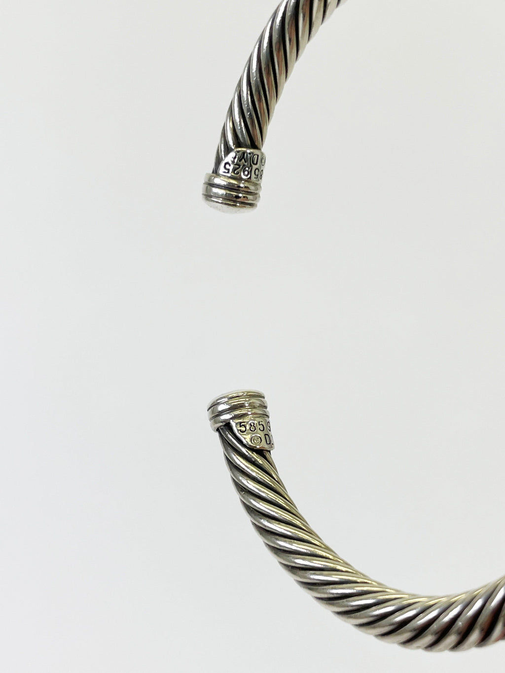 David Yurman Two-Tone Cable Cuff - Second Nature Boutique