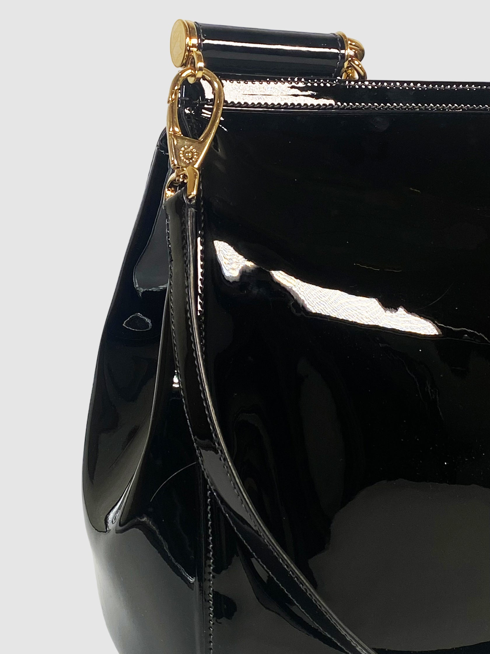 Dolce & Gabbana Patent Leather Miss Sicily