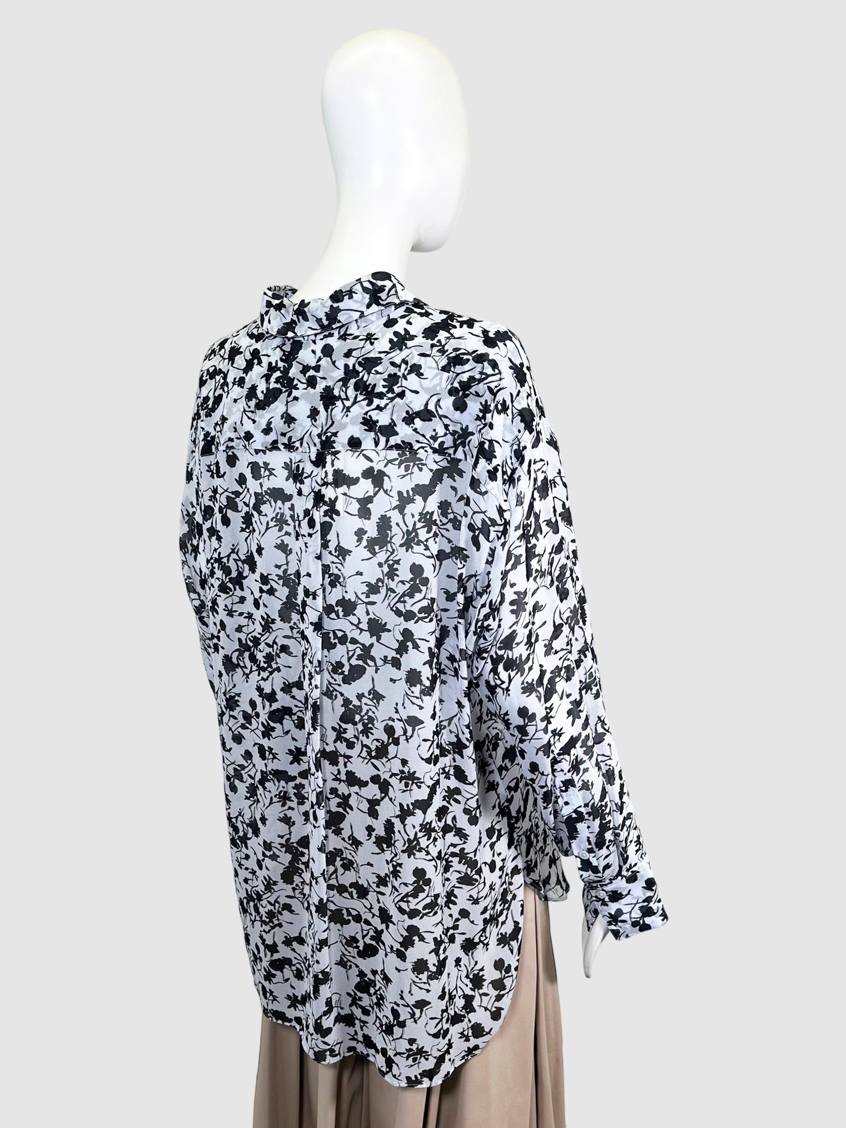 Floral Sheer Blouse - Size 3