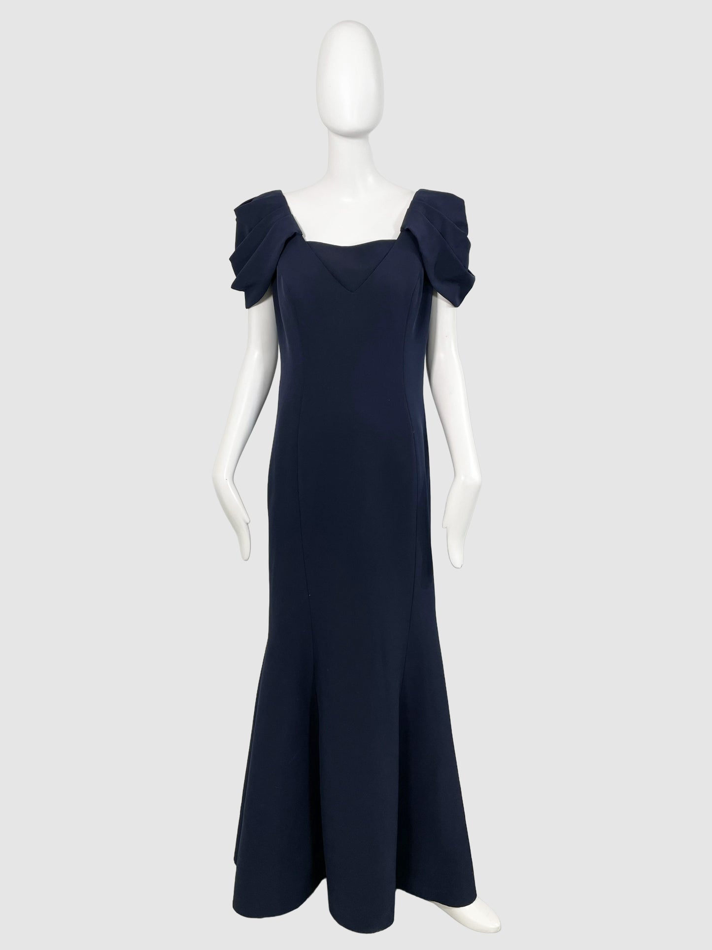 Alexander by Daymor Draped Gown - Size 12