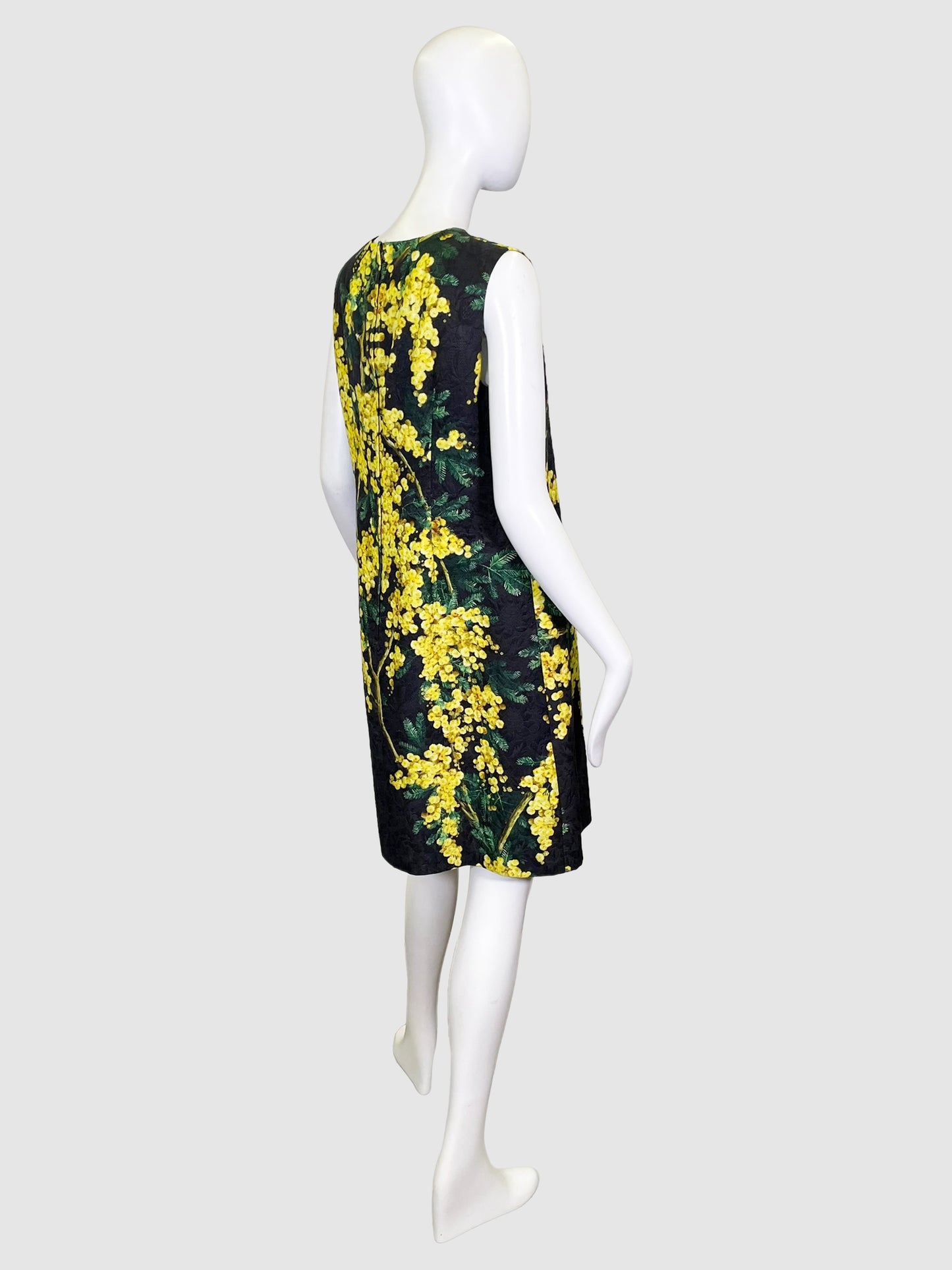 Dolce & Gabbana Floral Sleeveless Dress - Size 46