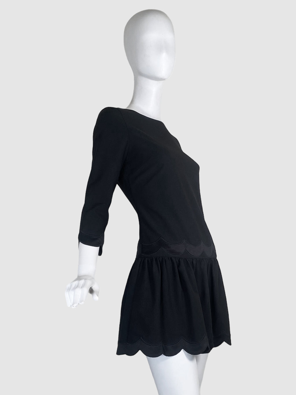 Scallop Mini Dress - Size S