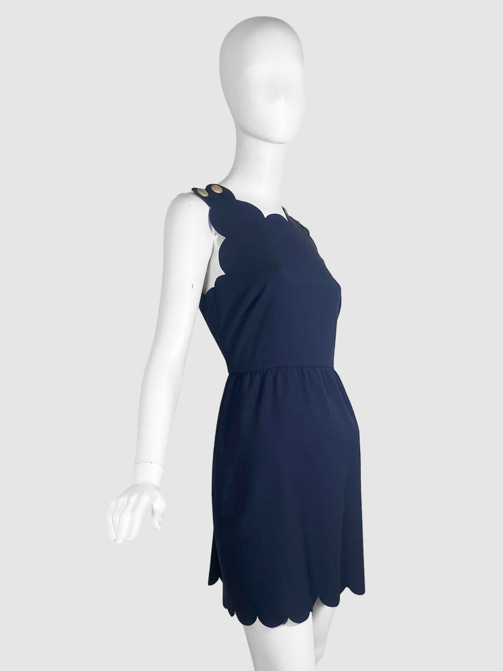 Scallop Dress - Size S/M