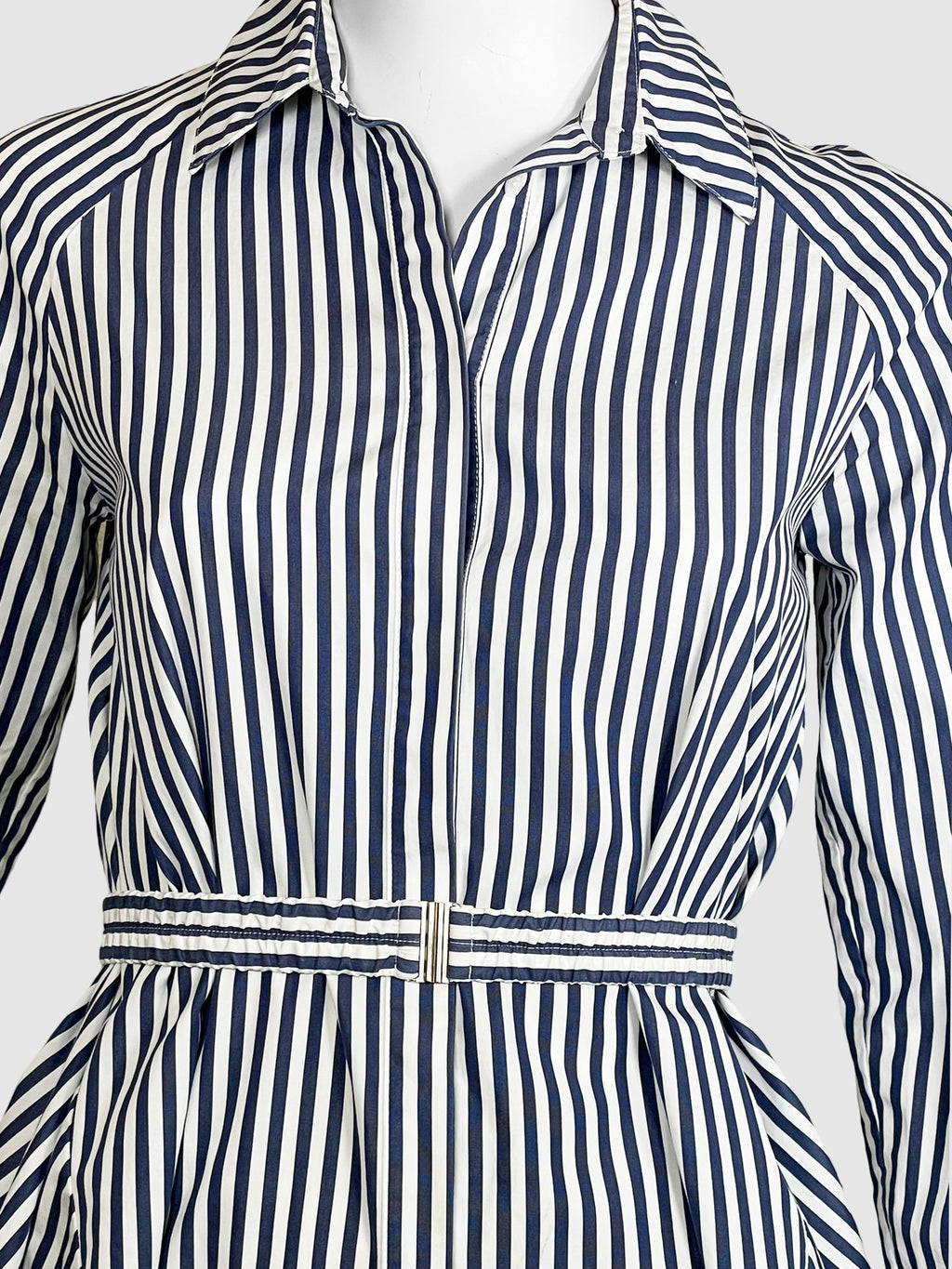 Stripe Shirt Dress - Size S/M