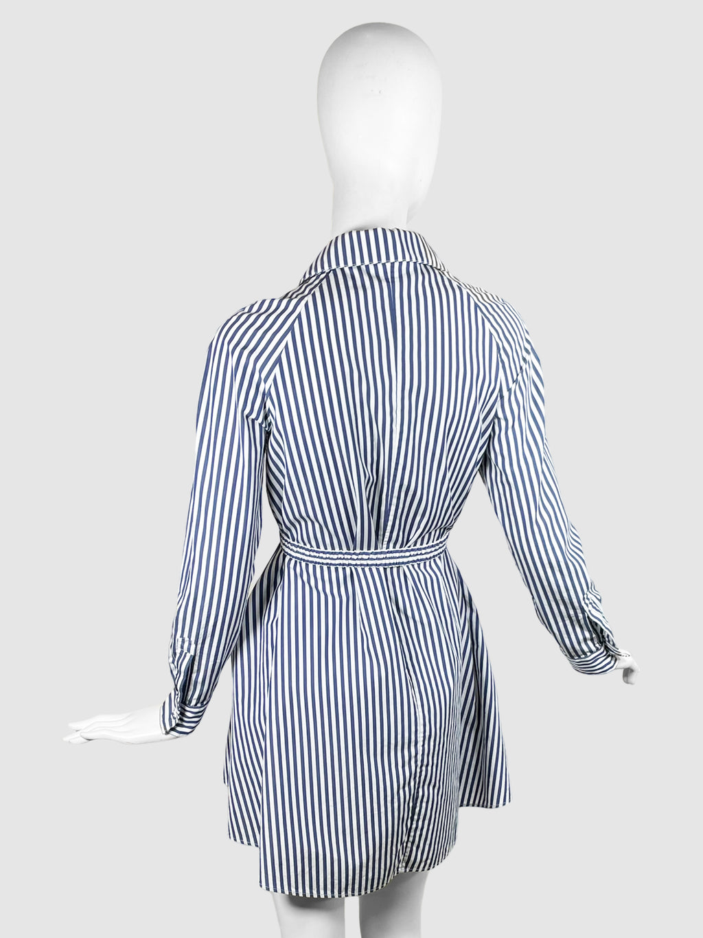 Stripe Shirt Dress - Size S/M