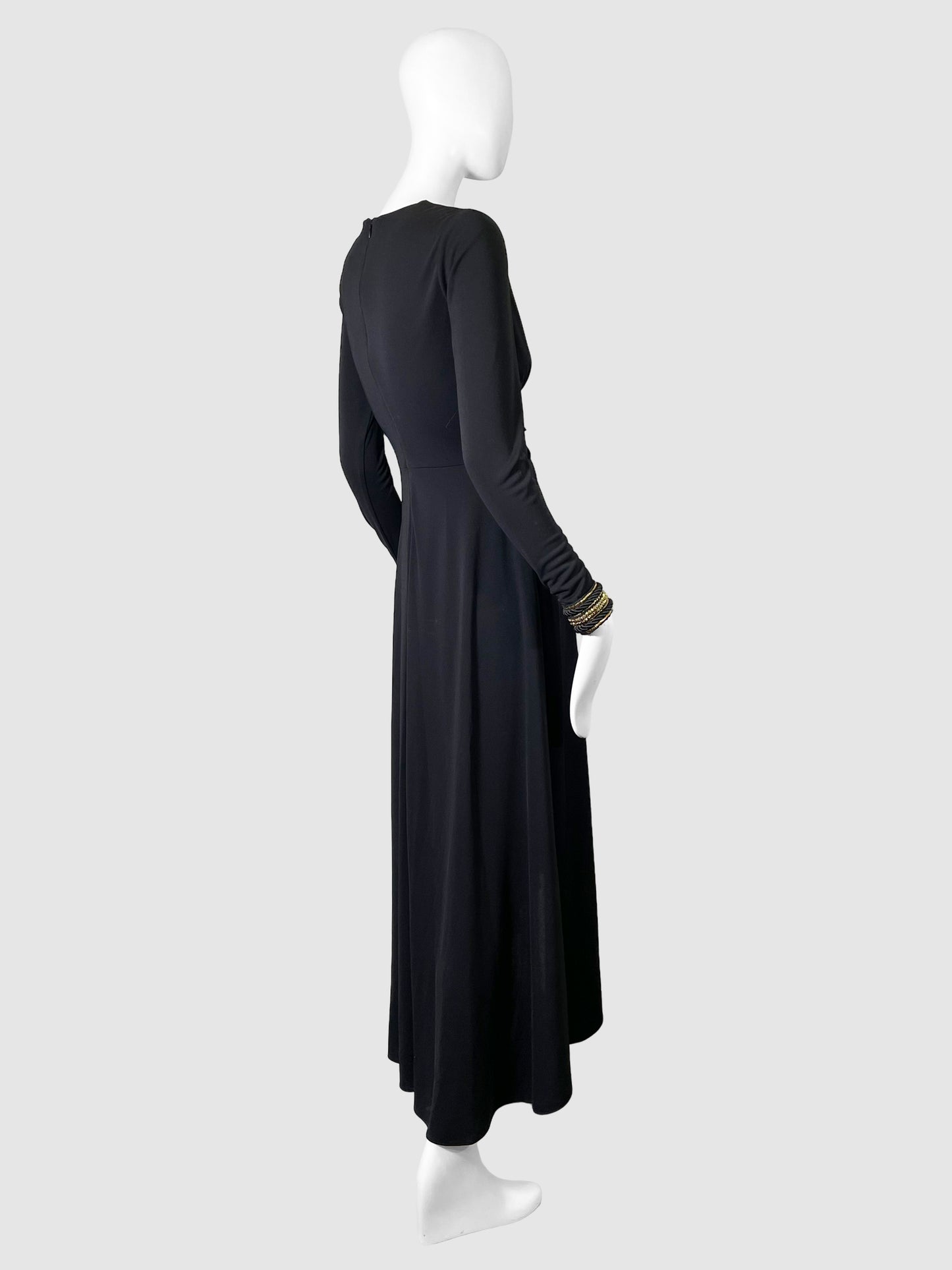 V-Neck Maxi Dress - Size 0