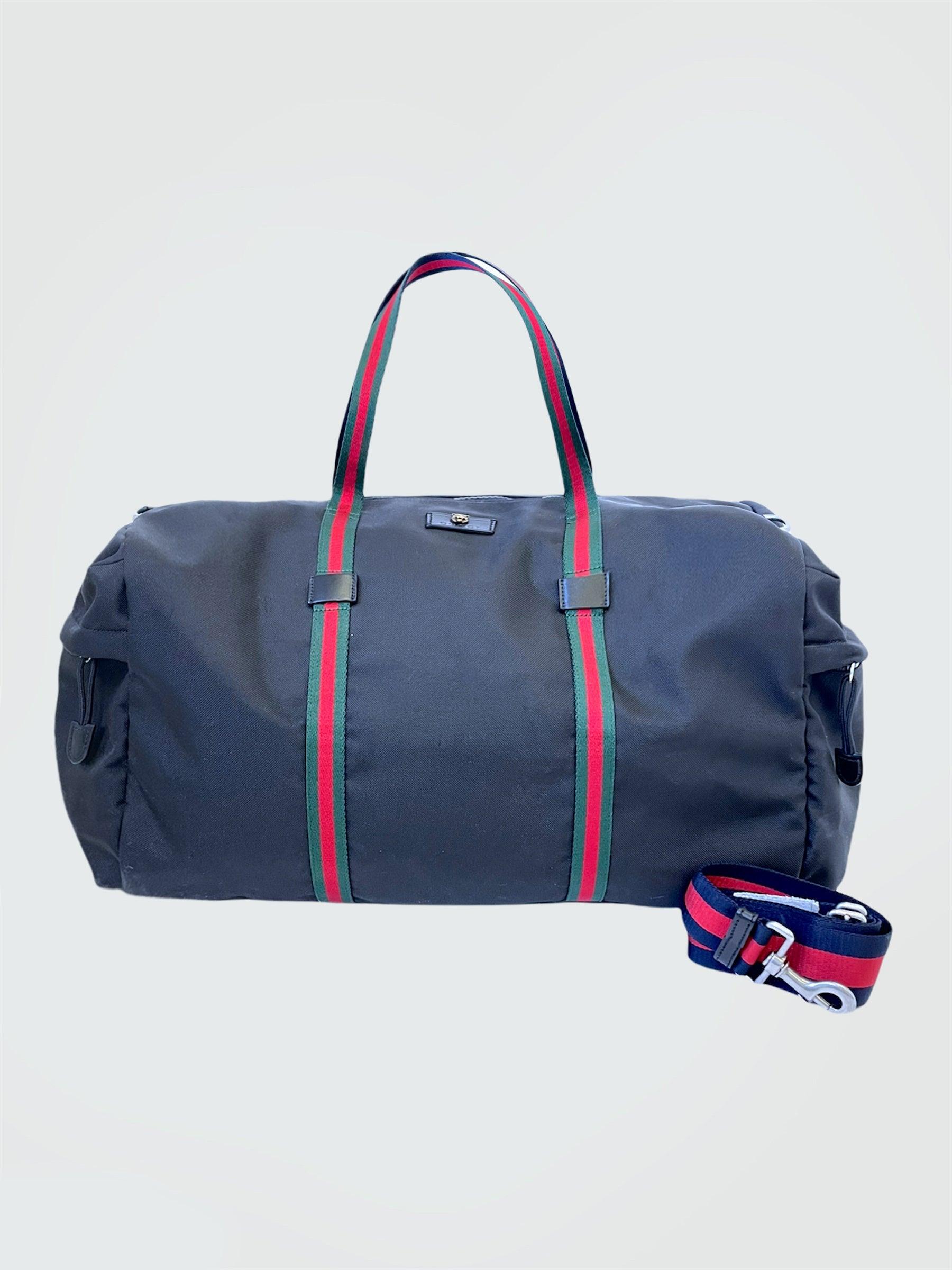 Gucci "Technical Canvas Duffle" - Second Nature Boutique