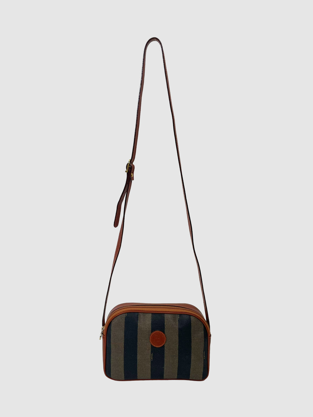 Vintage Pequin Crossbody Bag