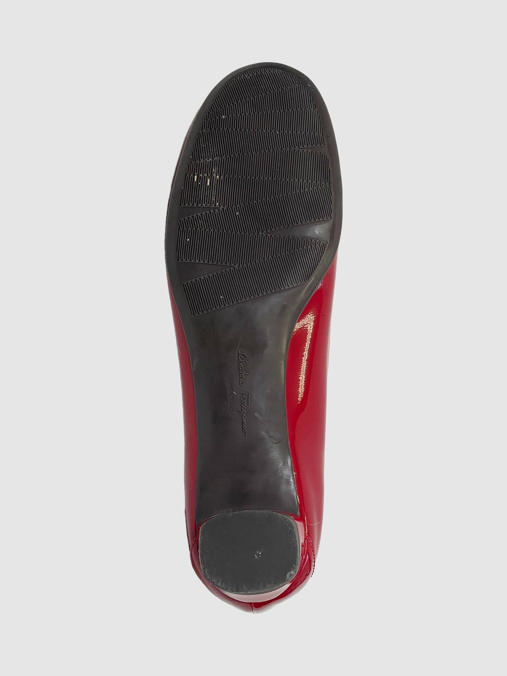 Salvatore Ferragamo Patent Loafers - Size 9