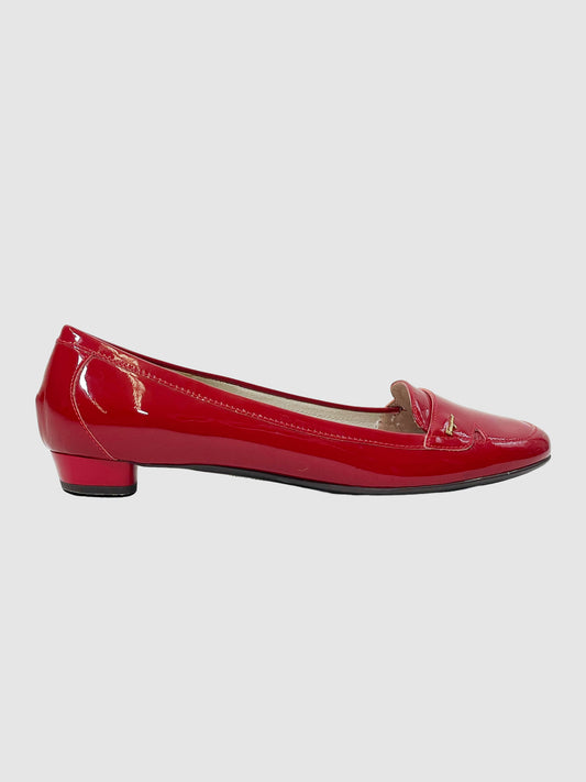Salvatore Ferragamo Patent Loafers - Size 9
