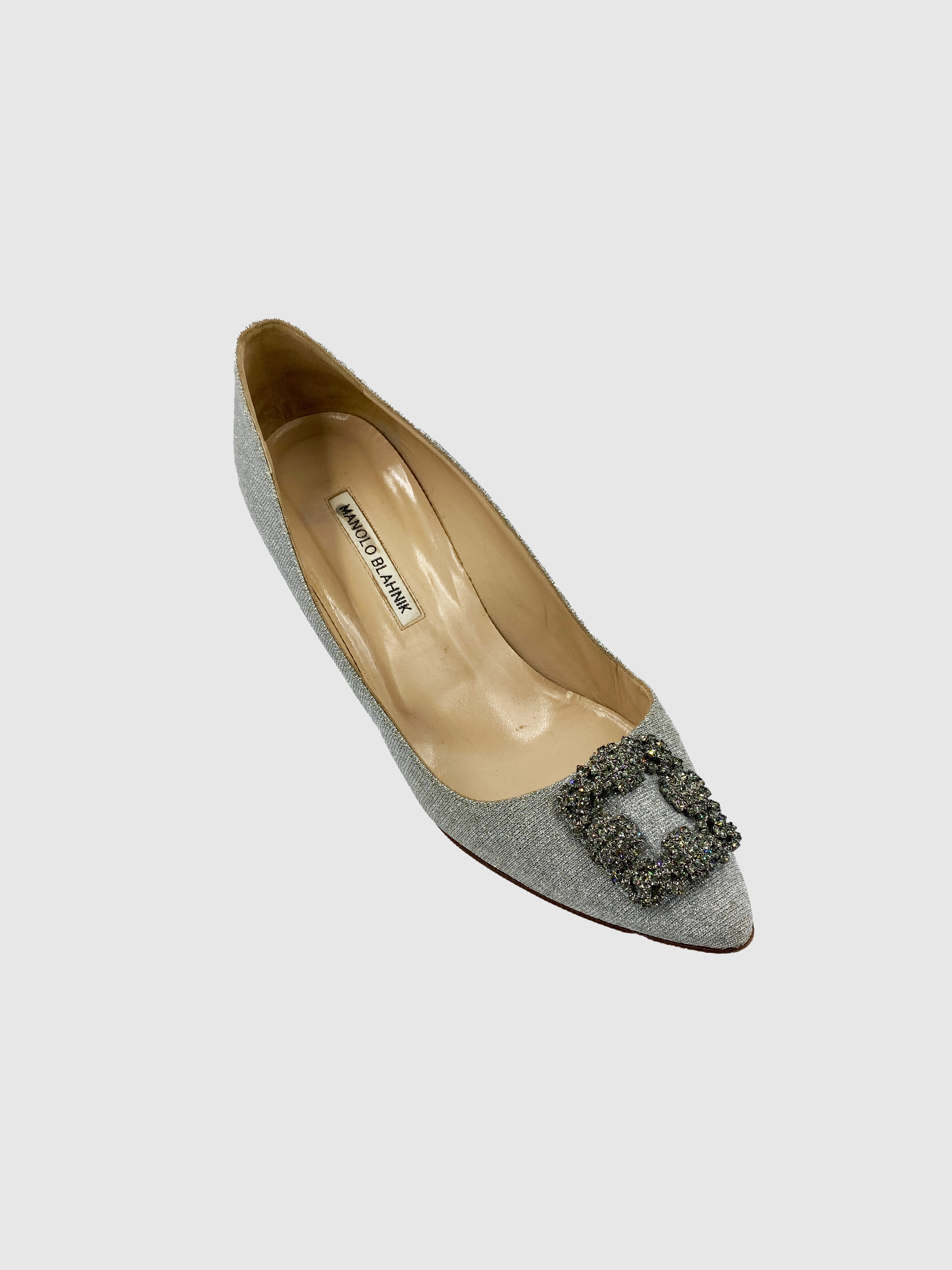 Glitter Evening Pumps - Size 40