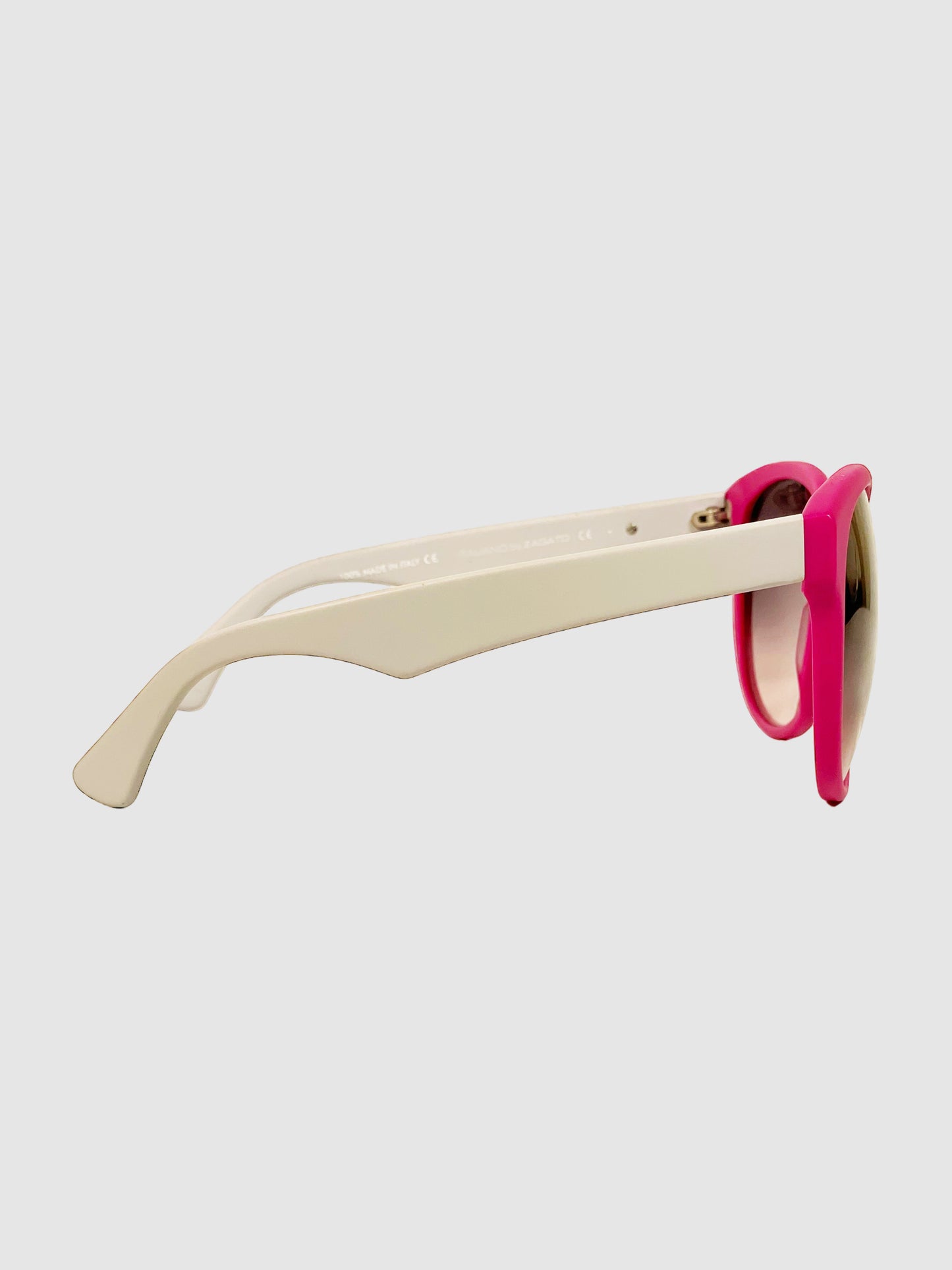 Pink Square Sunglasses