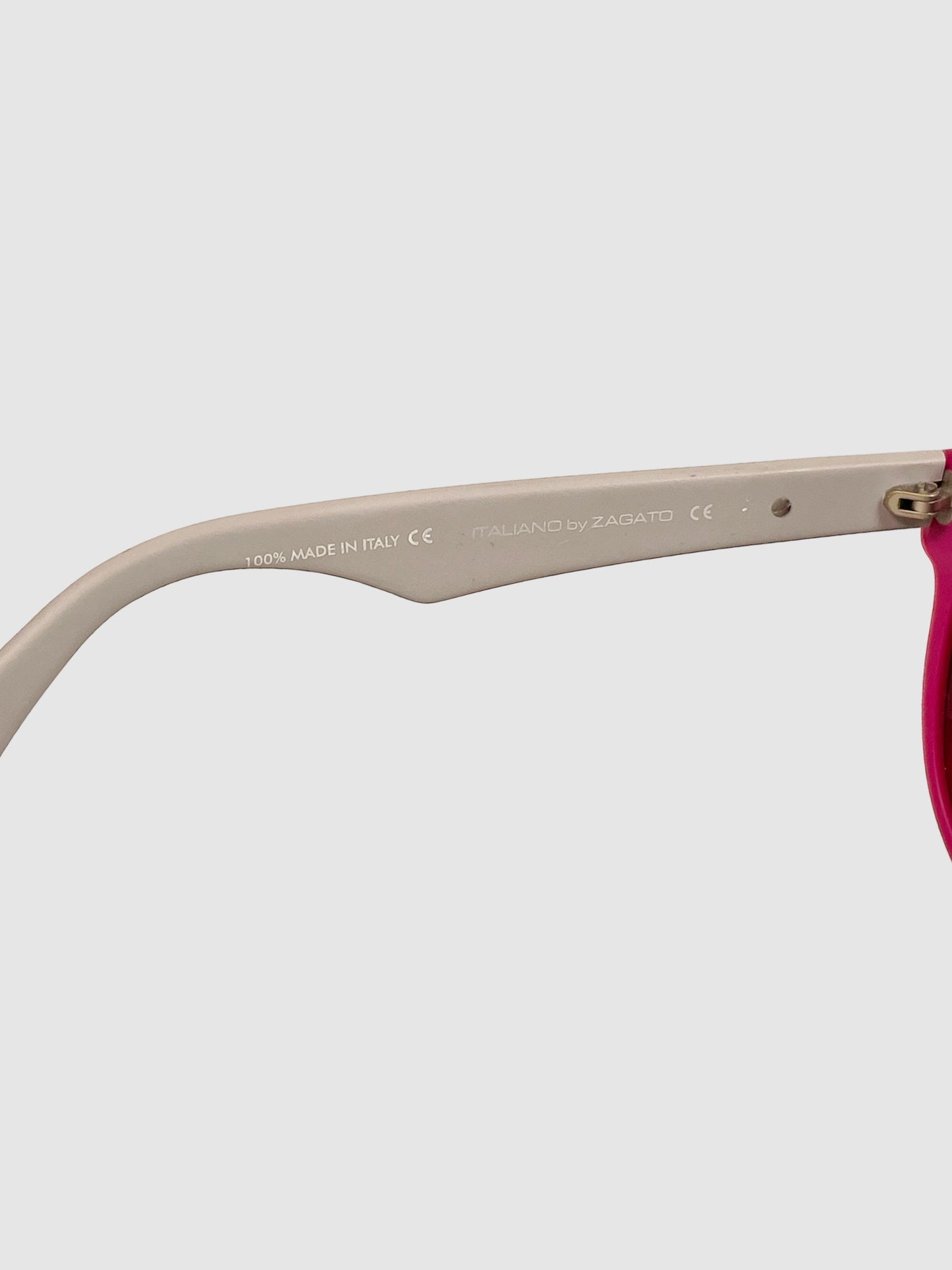 Pink Square Sunglasses