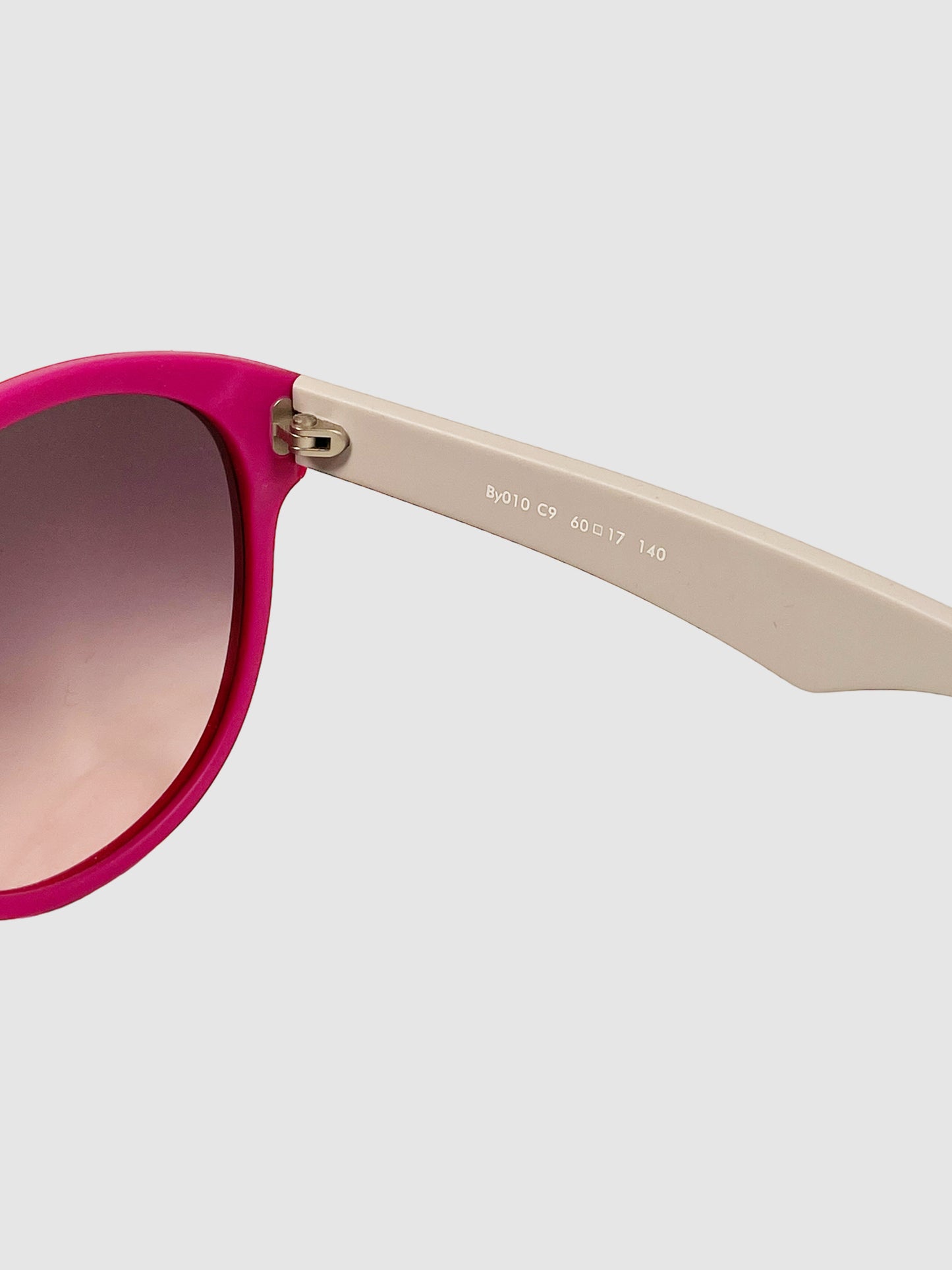 Pink Square Sunglasses