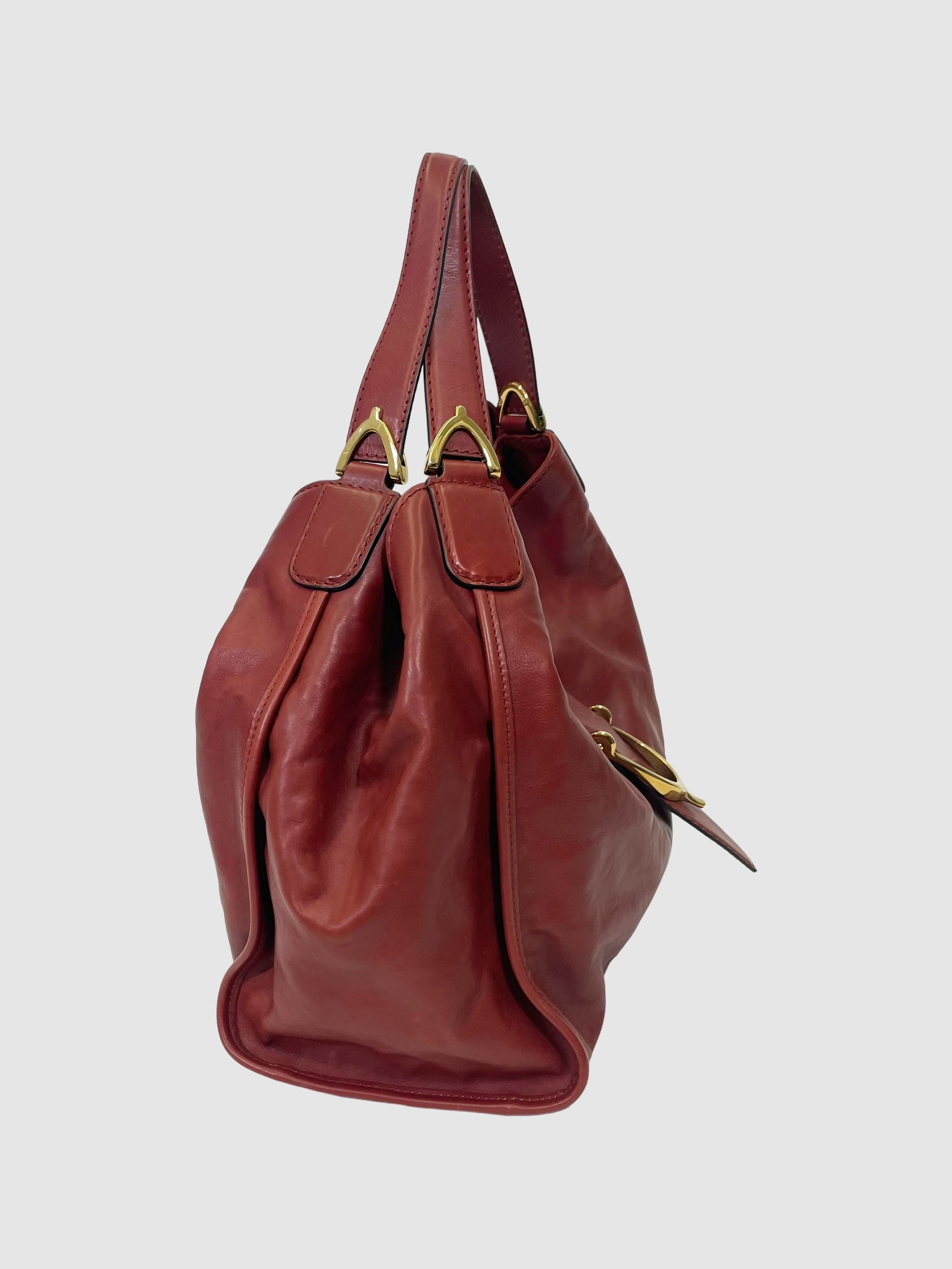 Medium Soft Stirrup Shoulder Bag