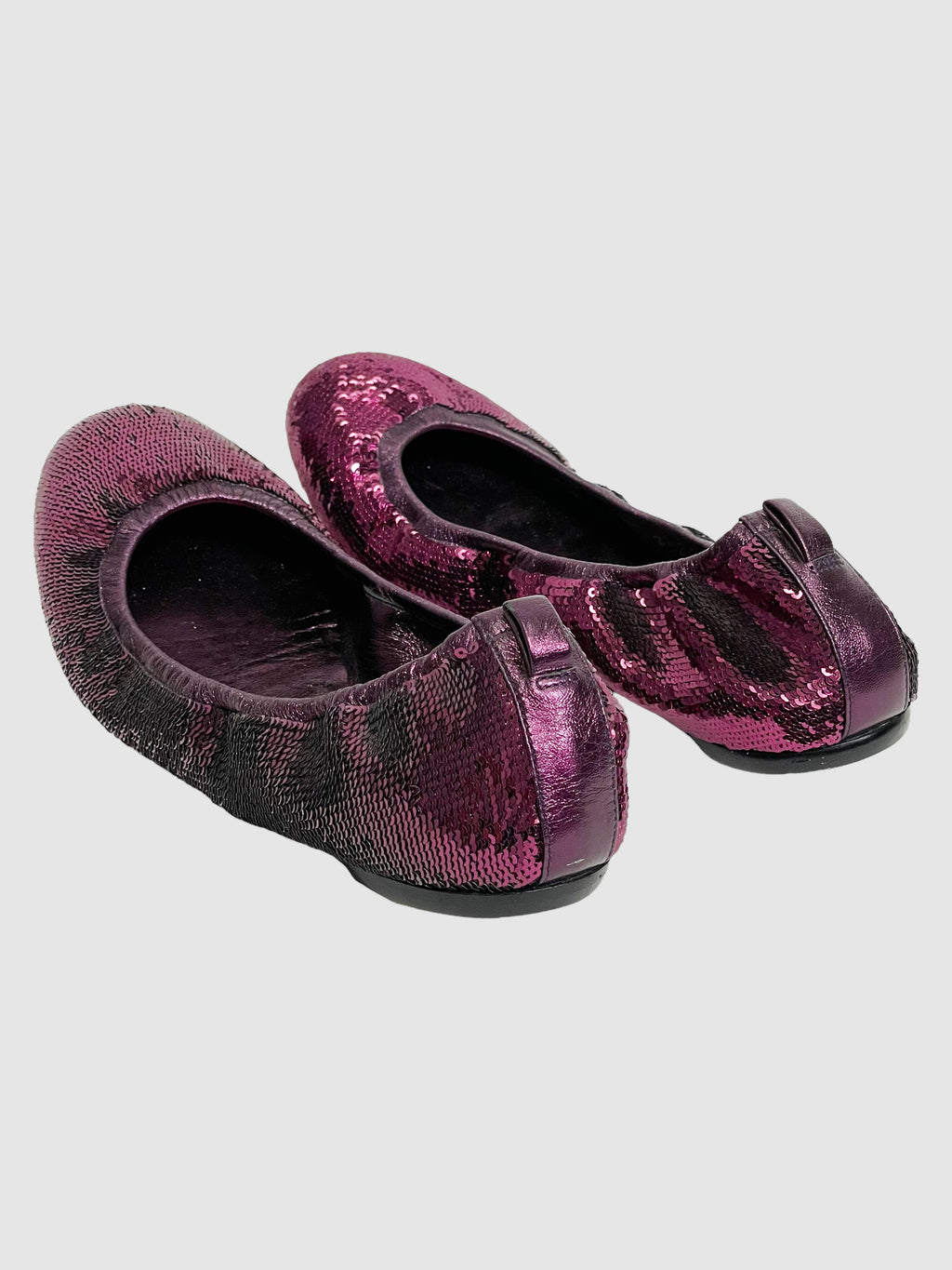 Gucci Sequin Ballerina Flats - Size 37.5