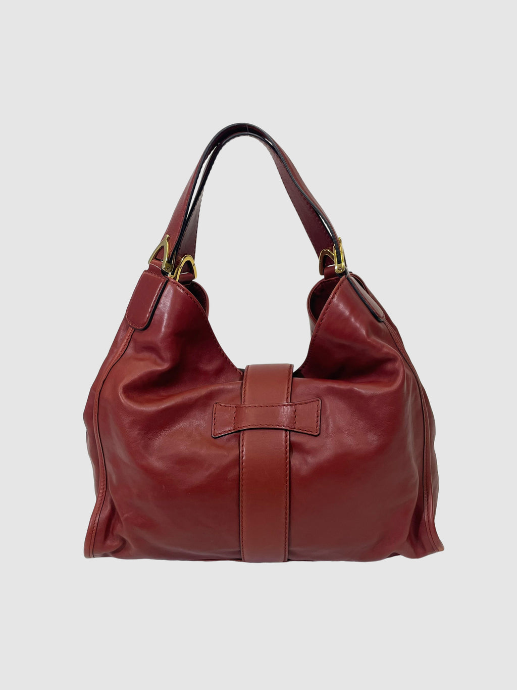 Gucci Medium Soft Stirrup Shoulder Bag Trendy Hobo Secondhand Luxury Designer Resale Consignment