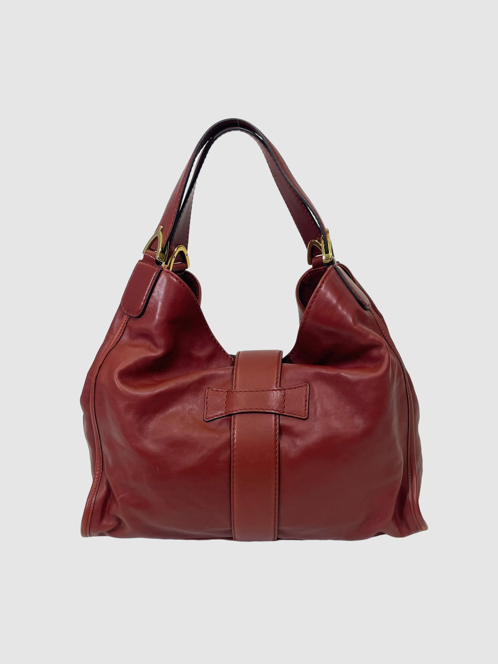 Gucci Medium Soft Stirrup Shoulder Bag Trendy Hobo Secondhand Luxury Designer Resale Consignment