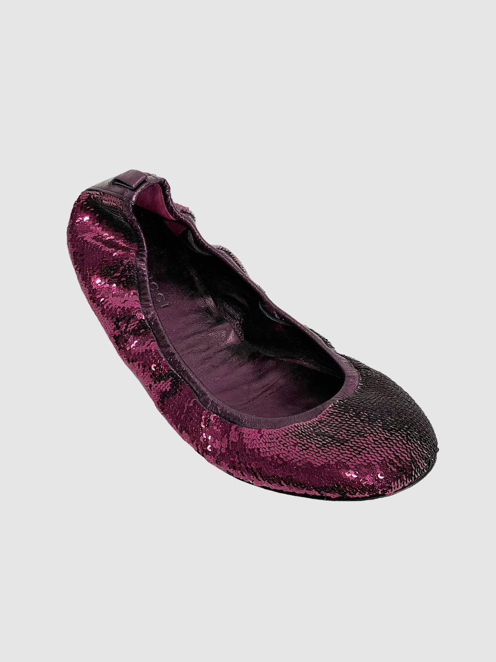 Gucci Sequin Ballerina Flats - Size 37.5