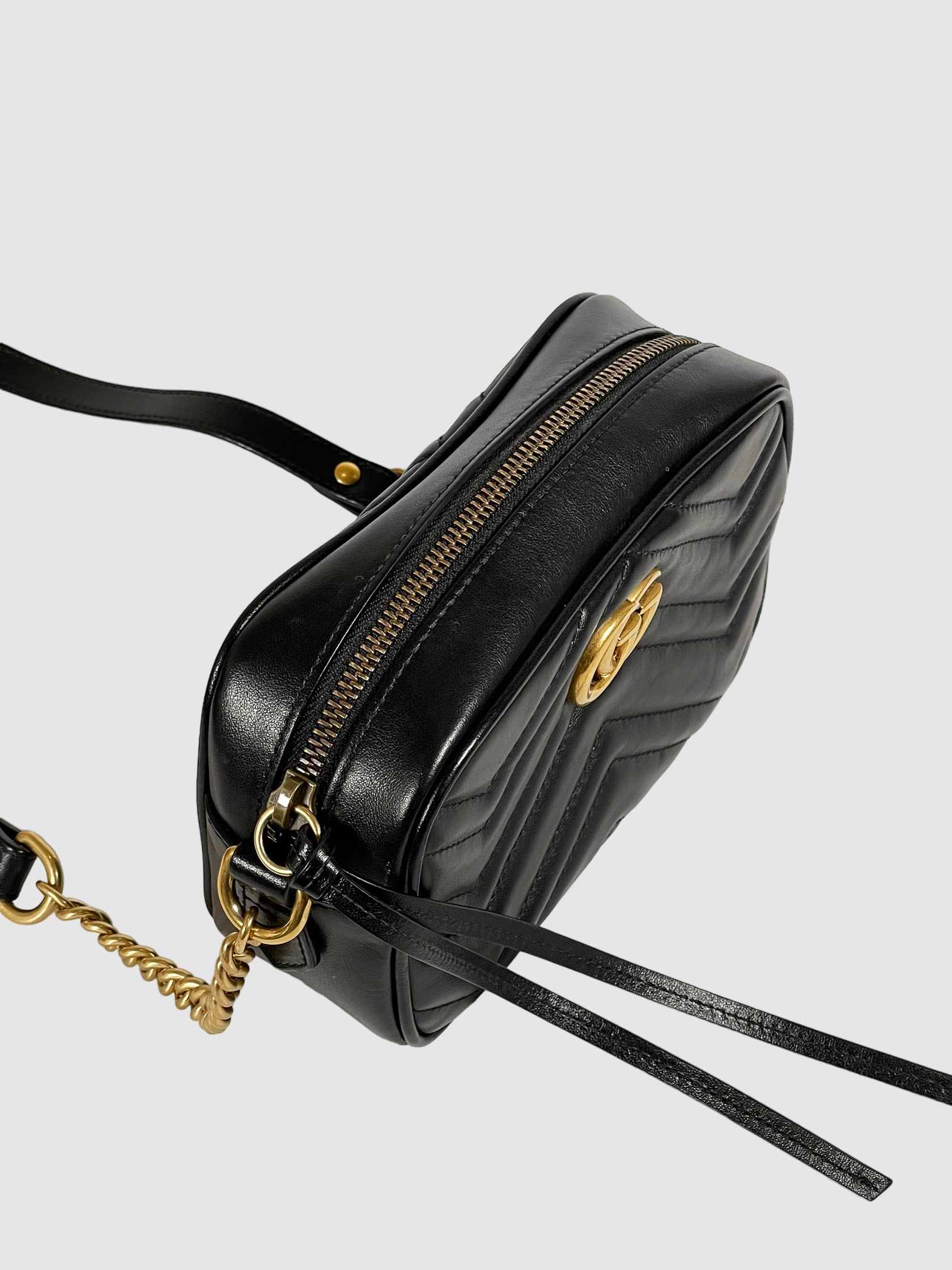 Matelasse GG Marmont Chain Mini Shoulder Bag