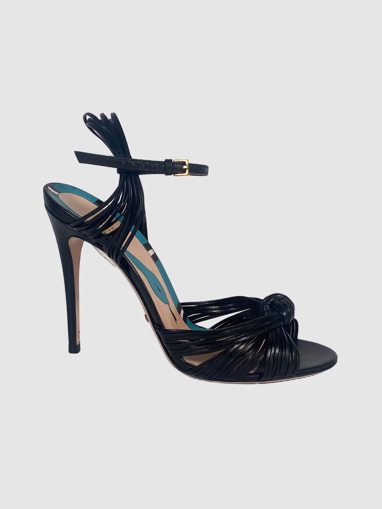 Gucci Allie Knot Sandals - Size 37.5