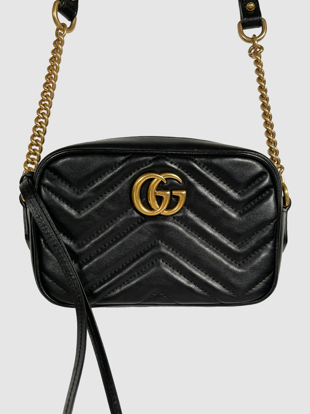 Matelasse GG Marmont Chain Mini Shoulder Bag