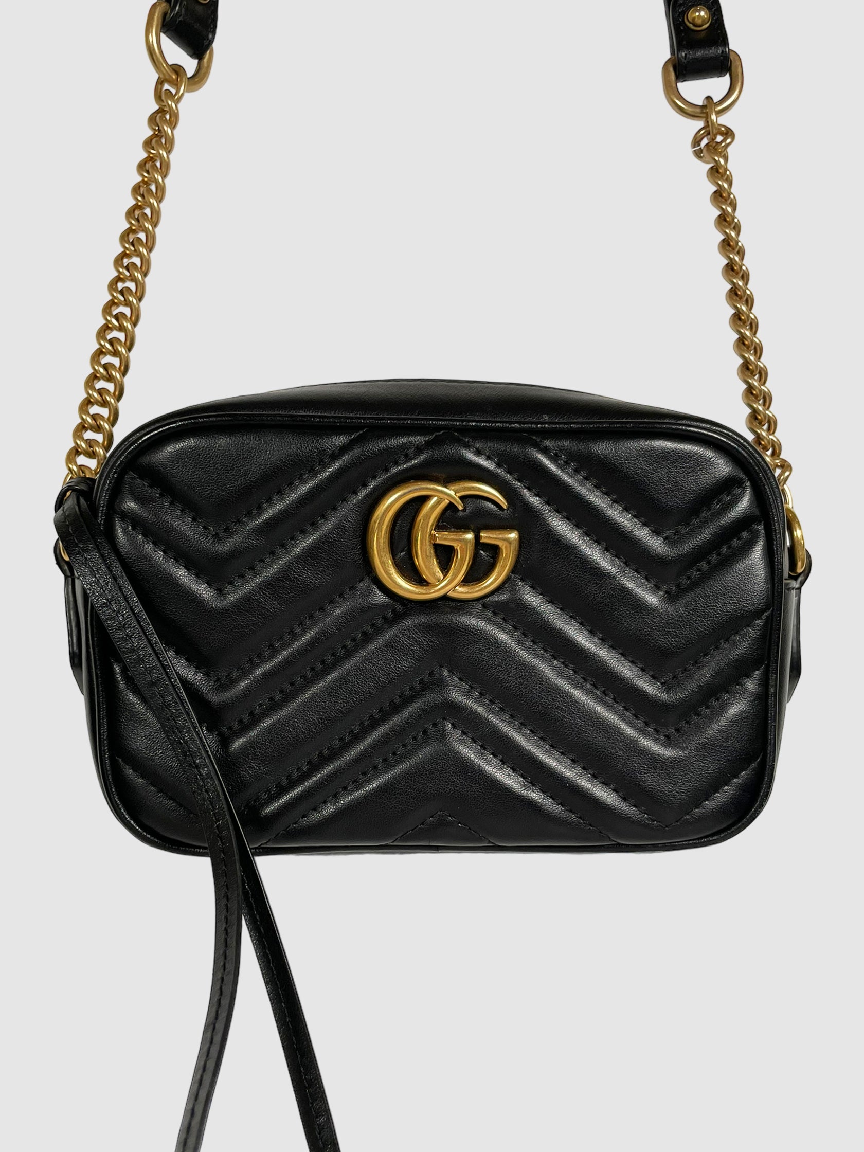 Matelasse GG Marmont Chain Mini Shoulder Bag