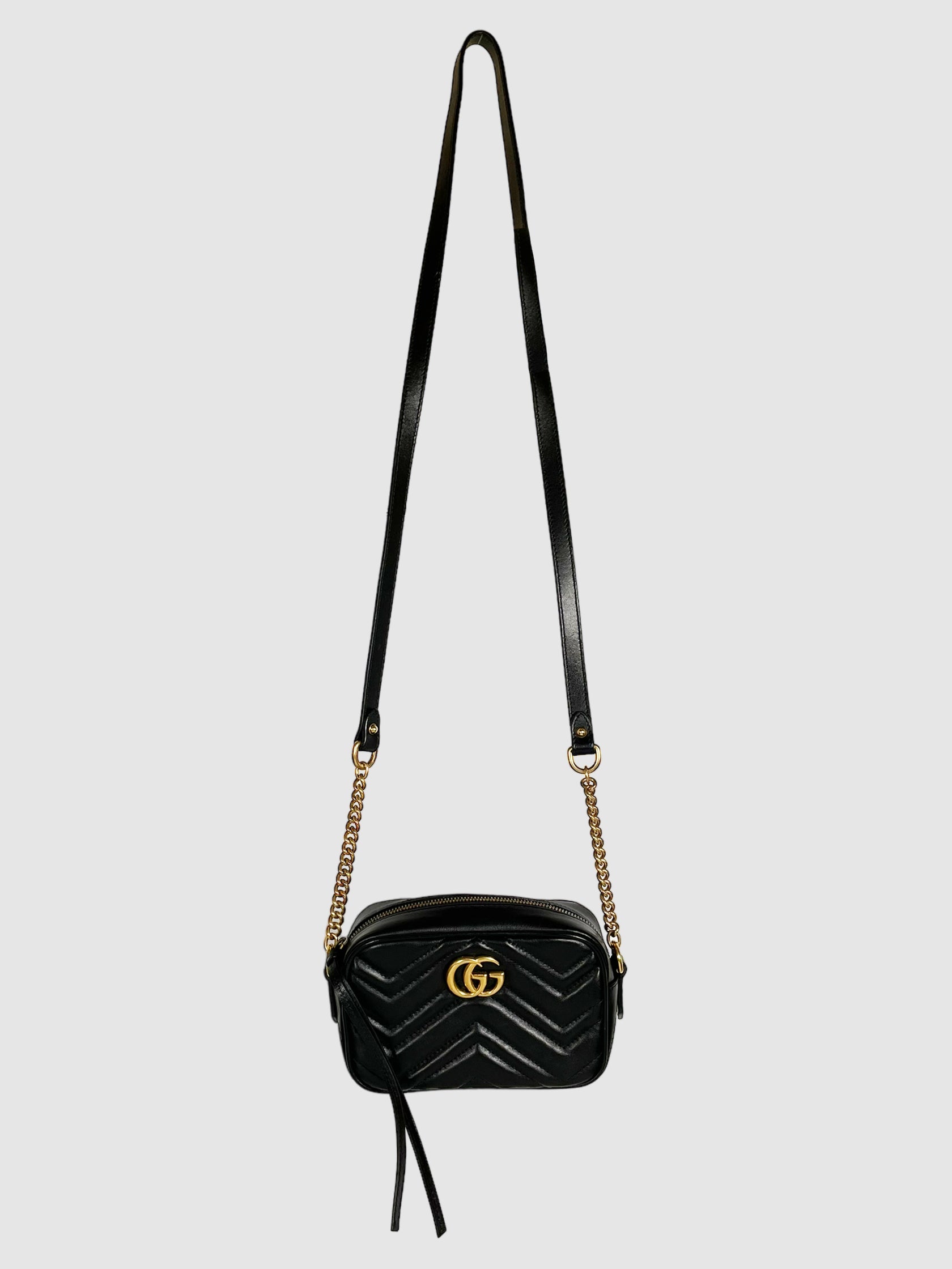 Matelasse GG Marmont Chain Mini Shoulder Bag
