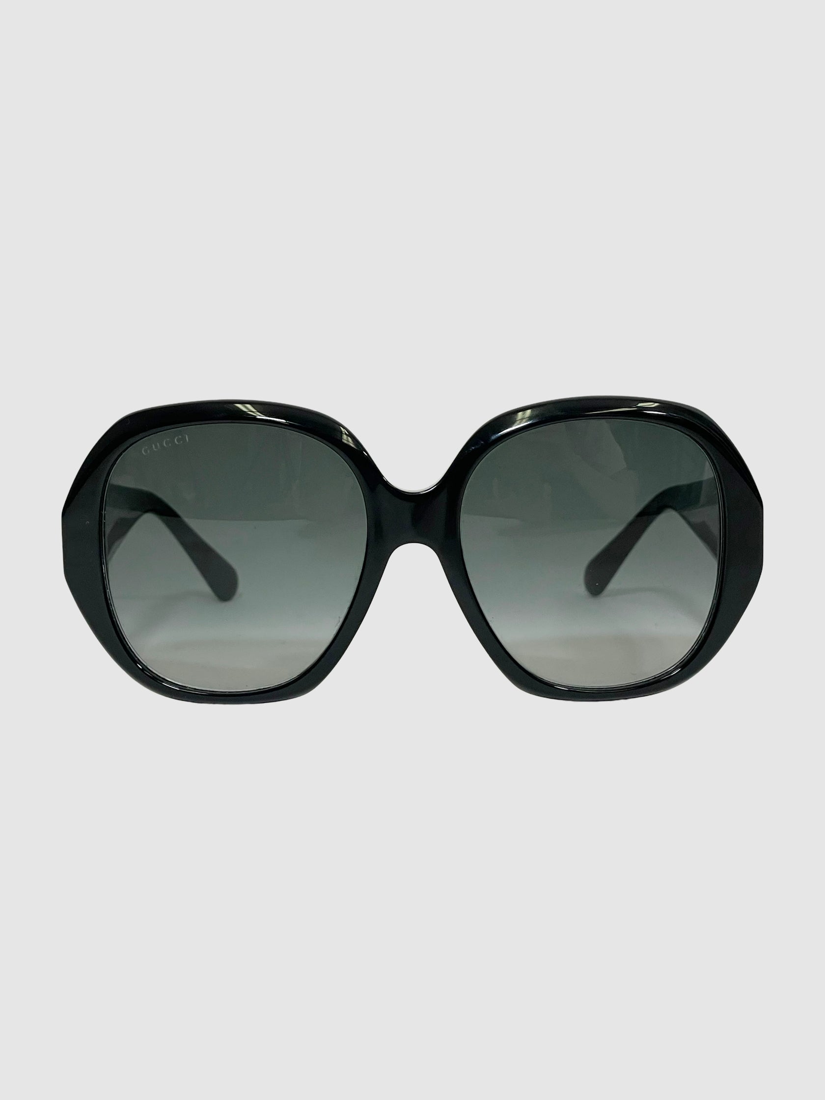 Gucci Interlocking G Logo Oversize Sunglasses