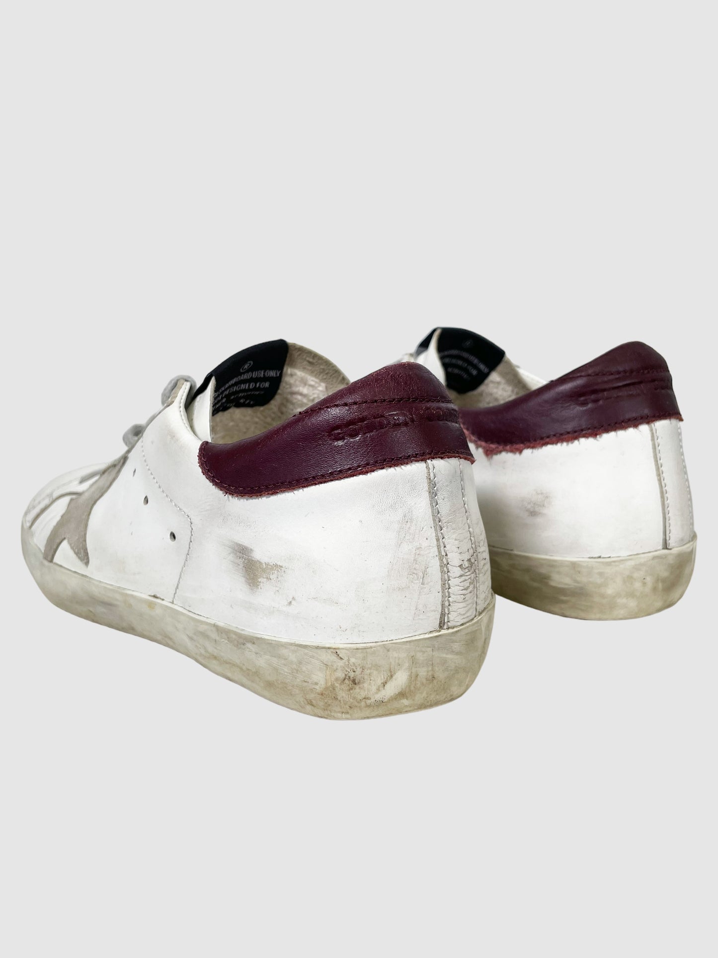 Superstar Leather Sneakers - Size 9