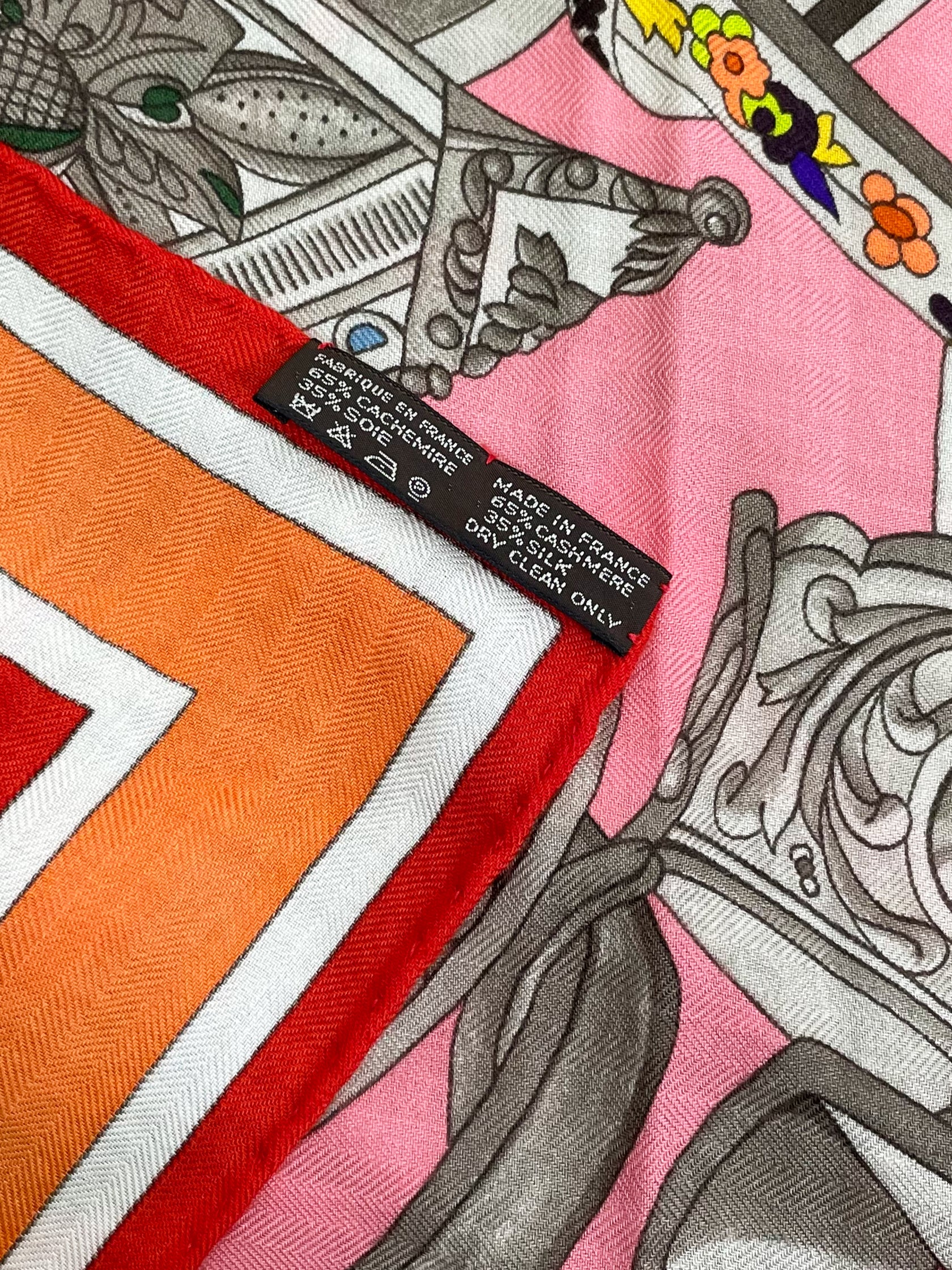 "Concours D'etriers" Silk Scarf