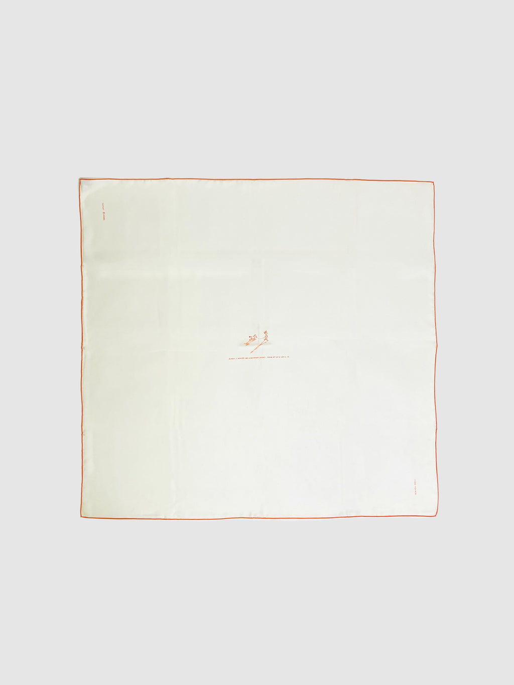 "2000 L’Annee des Nouveaux Jours" Silk Scarf
