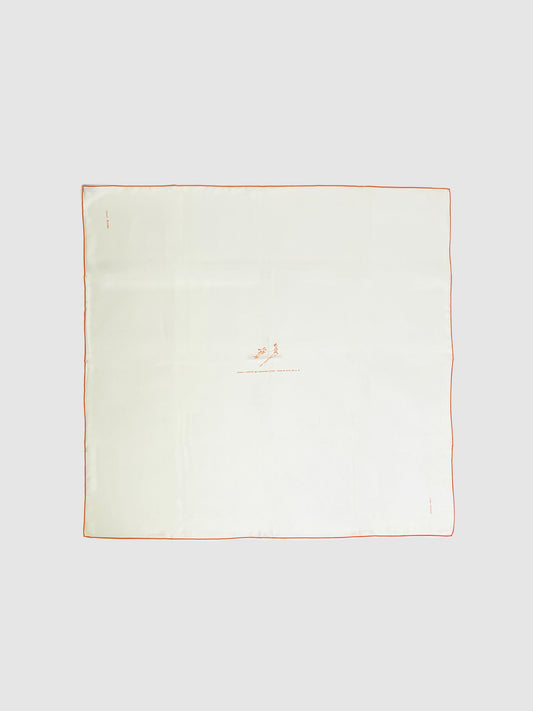 "2000 L’Annee des Nouveaux Jours" Silk Scarf