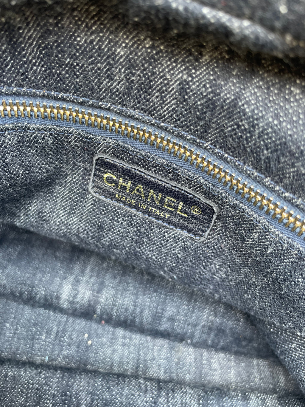Chanel 2006 Collection Denim Tote - Second Nature Boutique