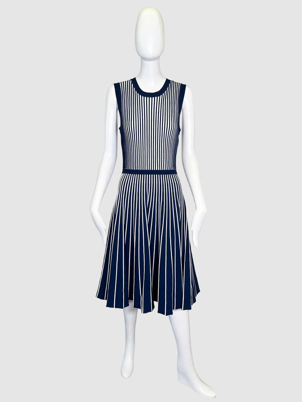 Sleeveless Pleated Dress - Size M