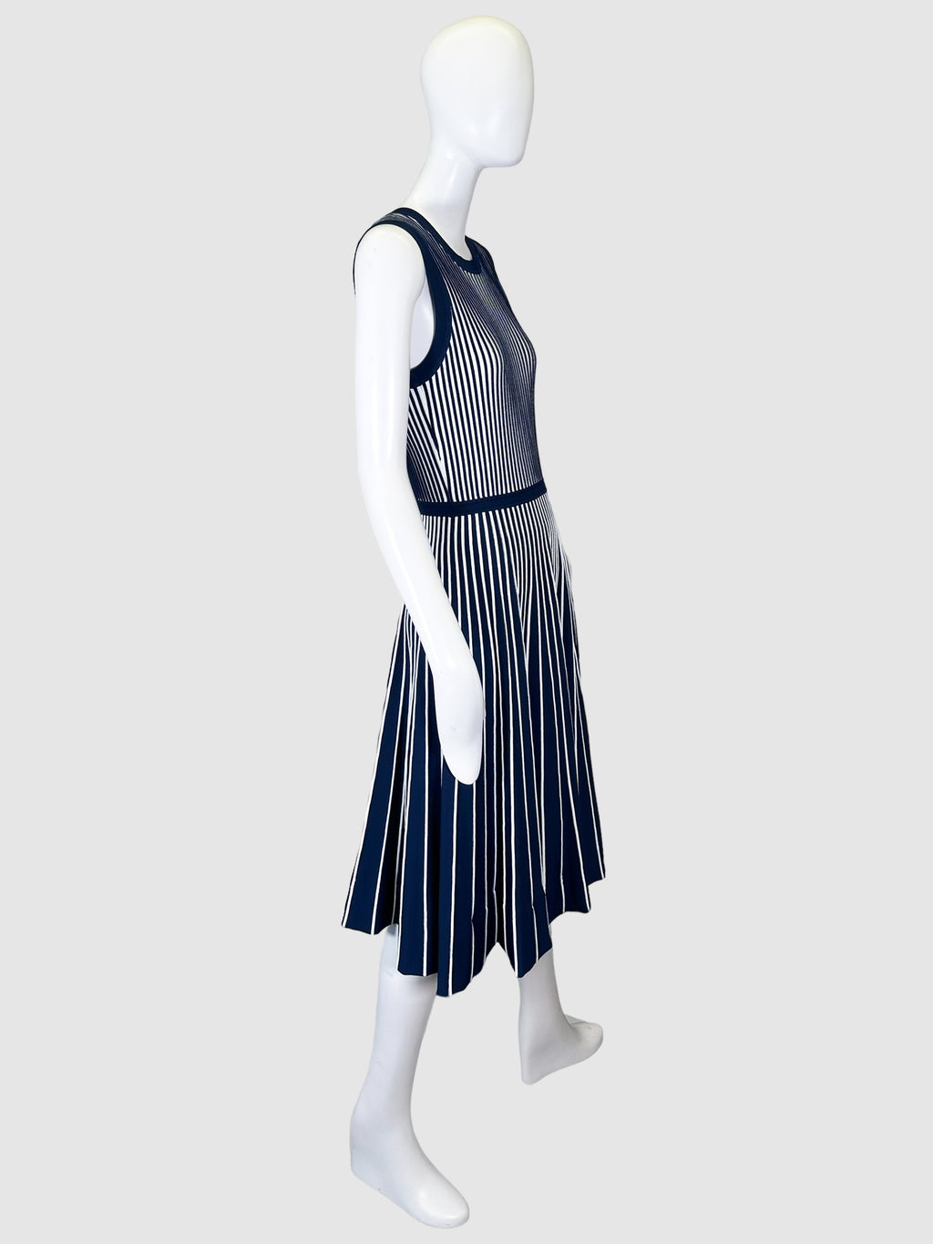 Sleeveless Pleated Dress - Size M