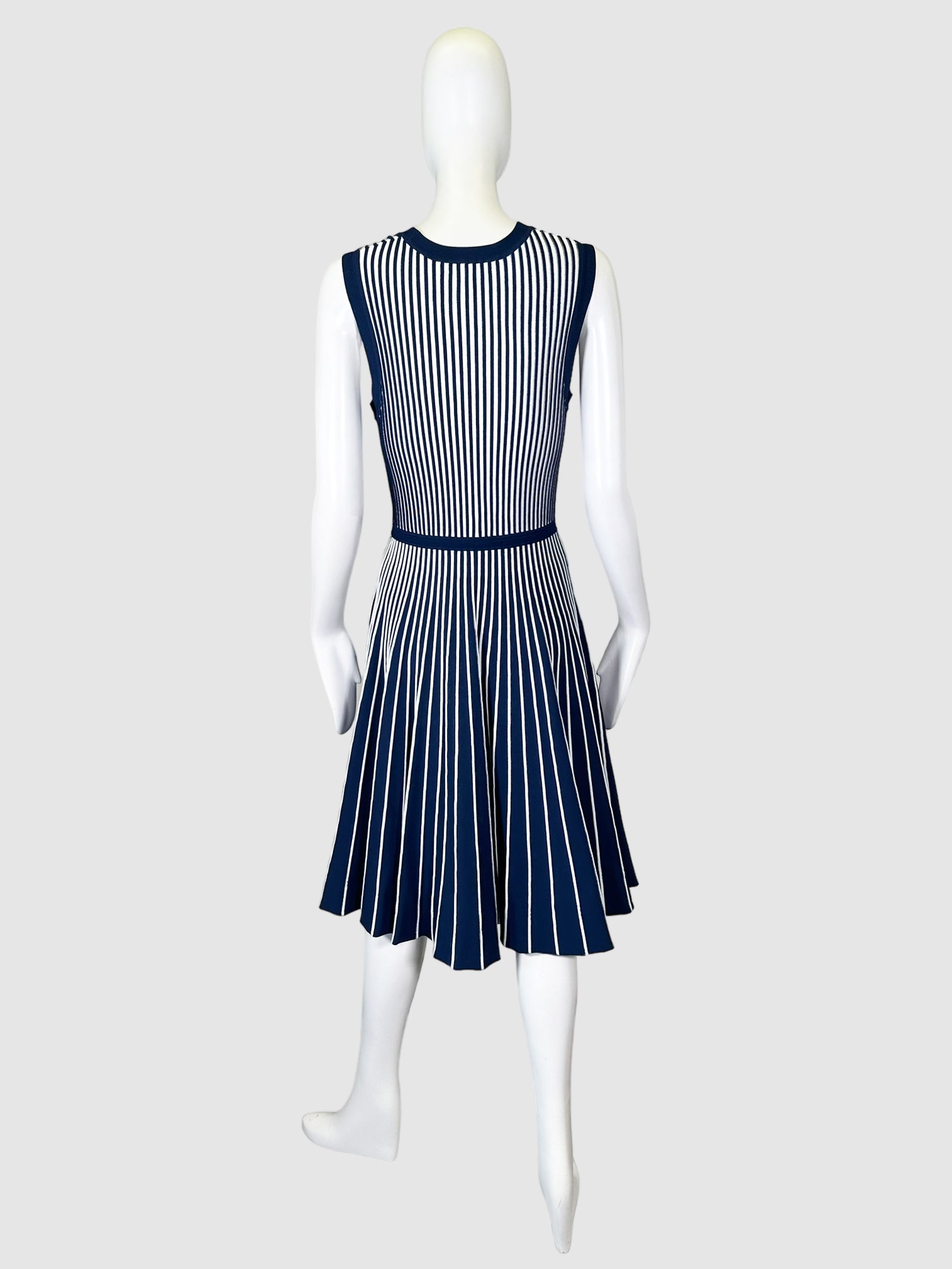 Sleeveless Pleated Dress - Size M