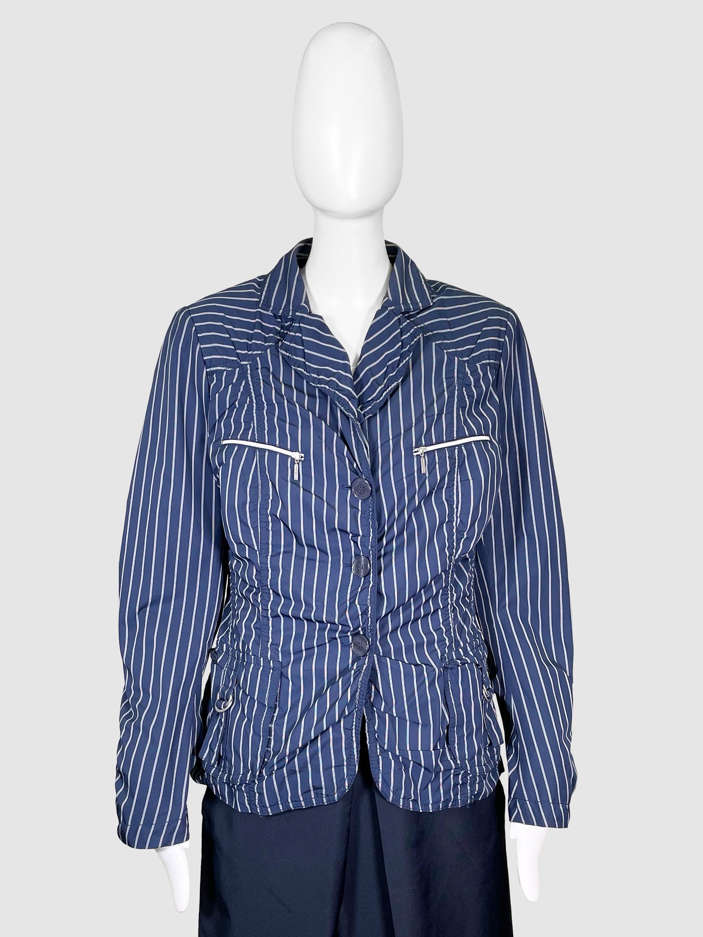 Bandolera Striped Jacket - Size 10