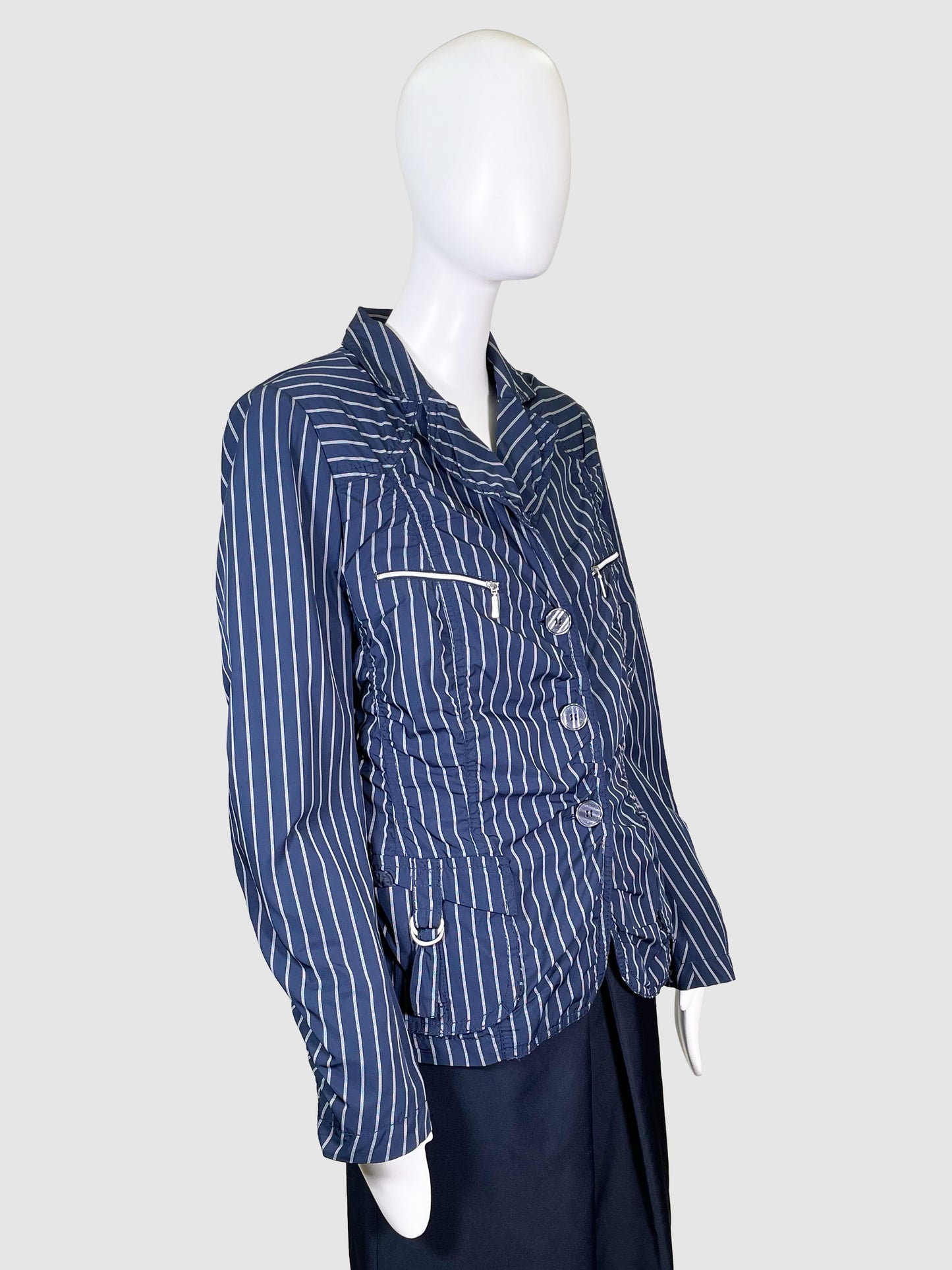 Bandolera Striped Jacket - Size 10