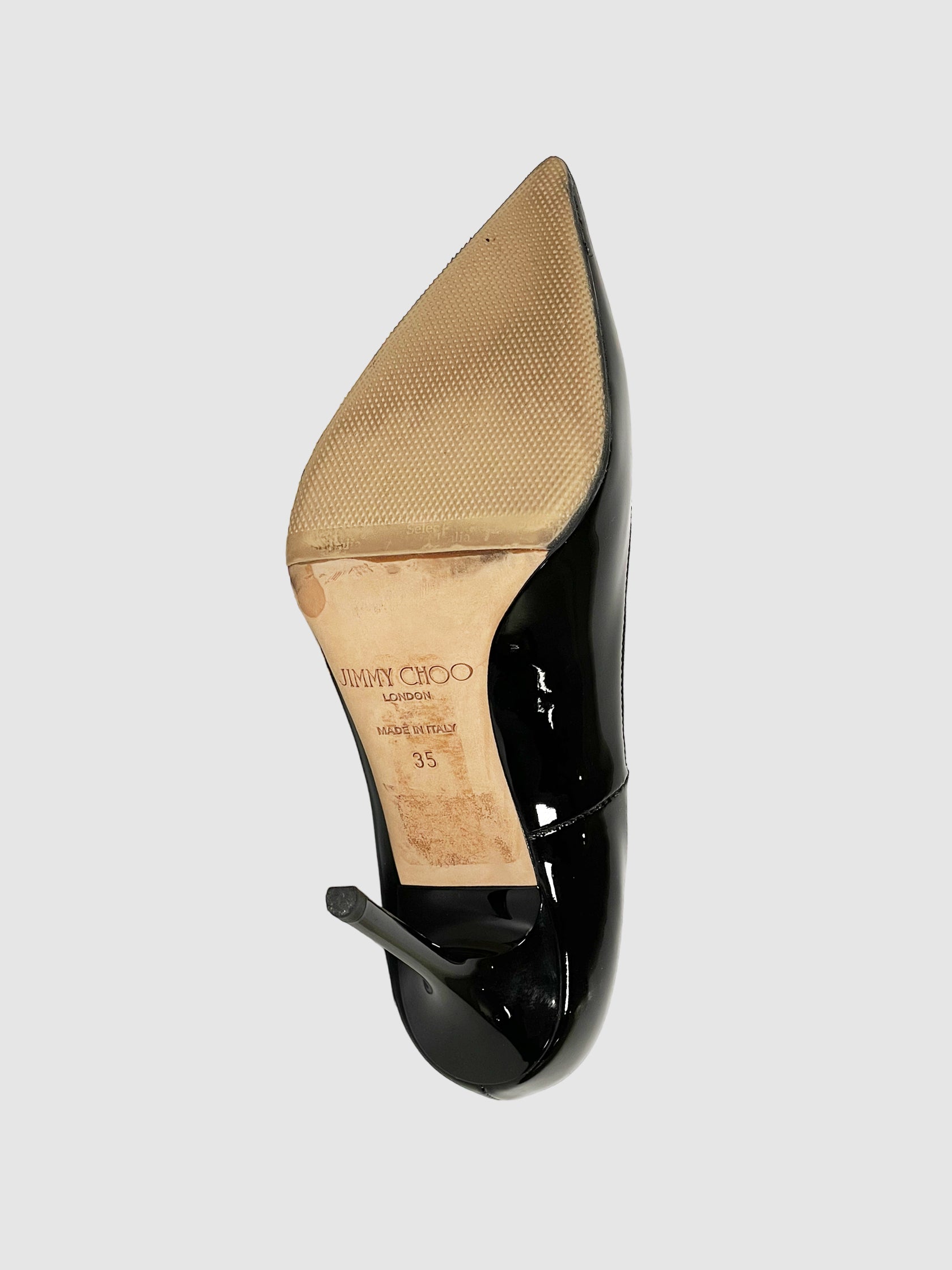Jimmy Choo Patent Leather Pumps - Size 35