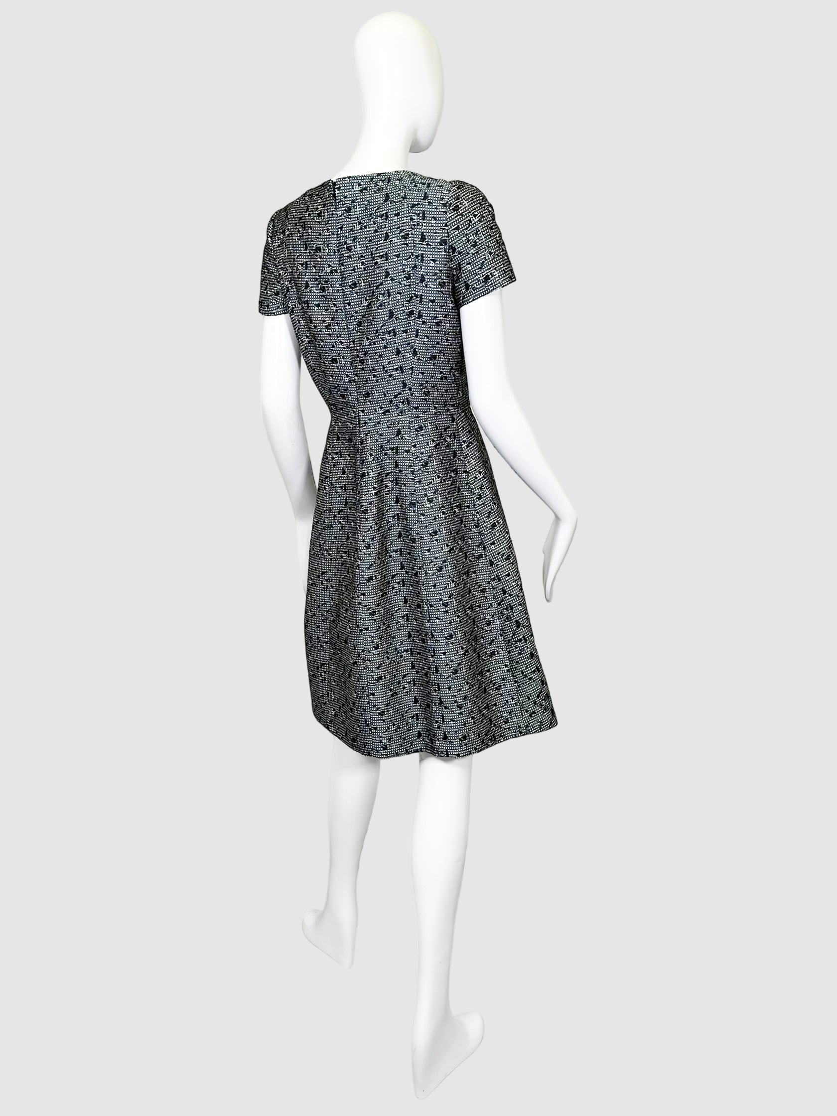 Jil Sander Houndstooth Midi Dress - Size 38