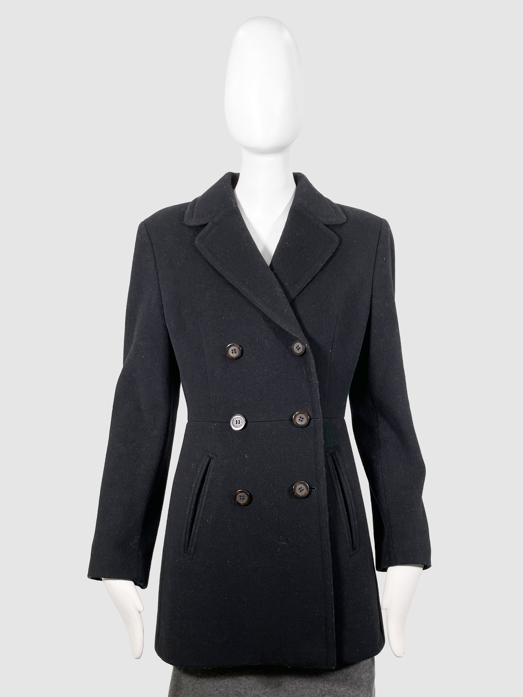 Wool and Cashmere Coat - Size 40