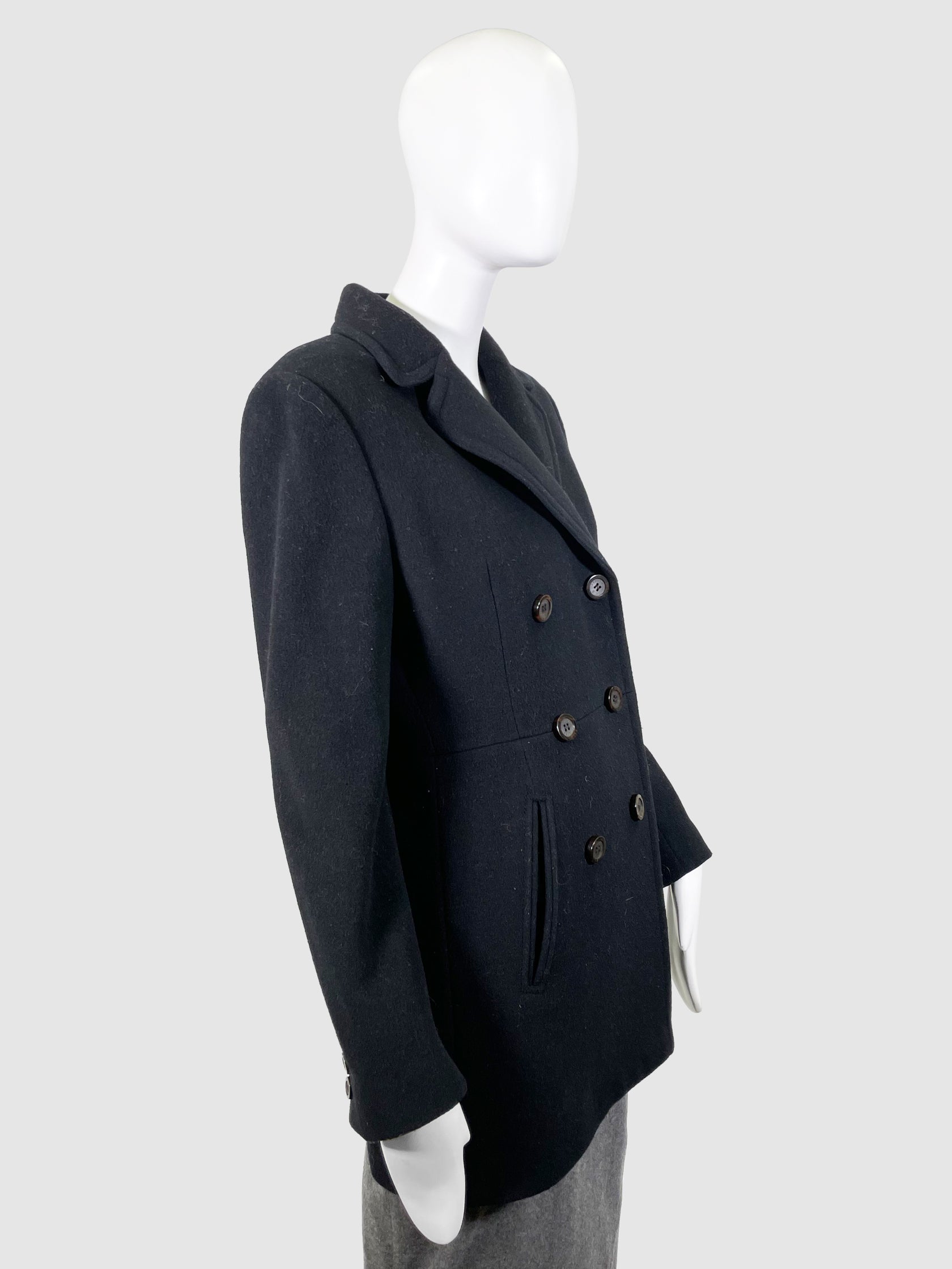 Wool and Cashmere Coat - Size 40