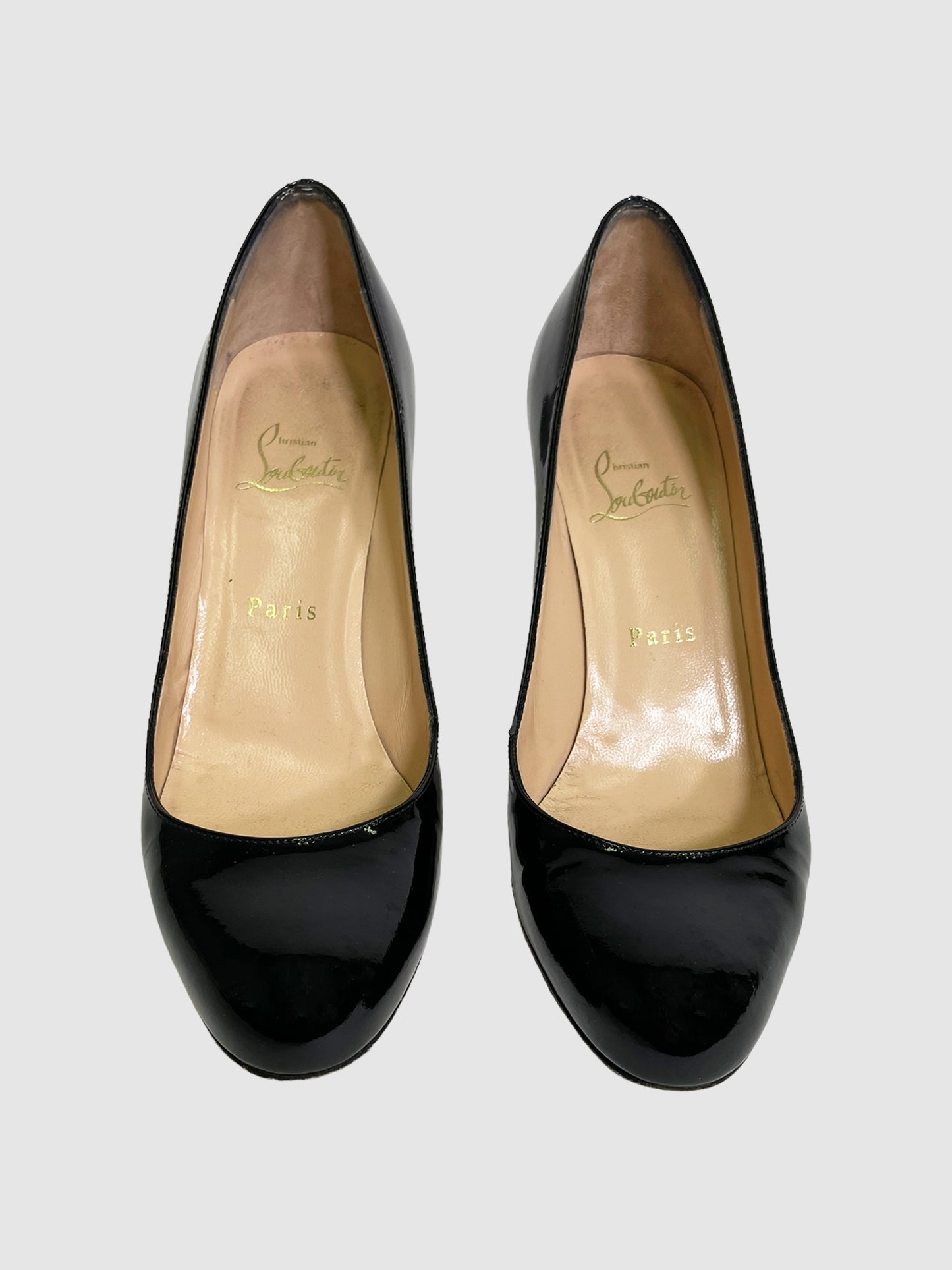 Christian Louboutin Patent Pumps - Size 38